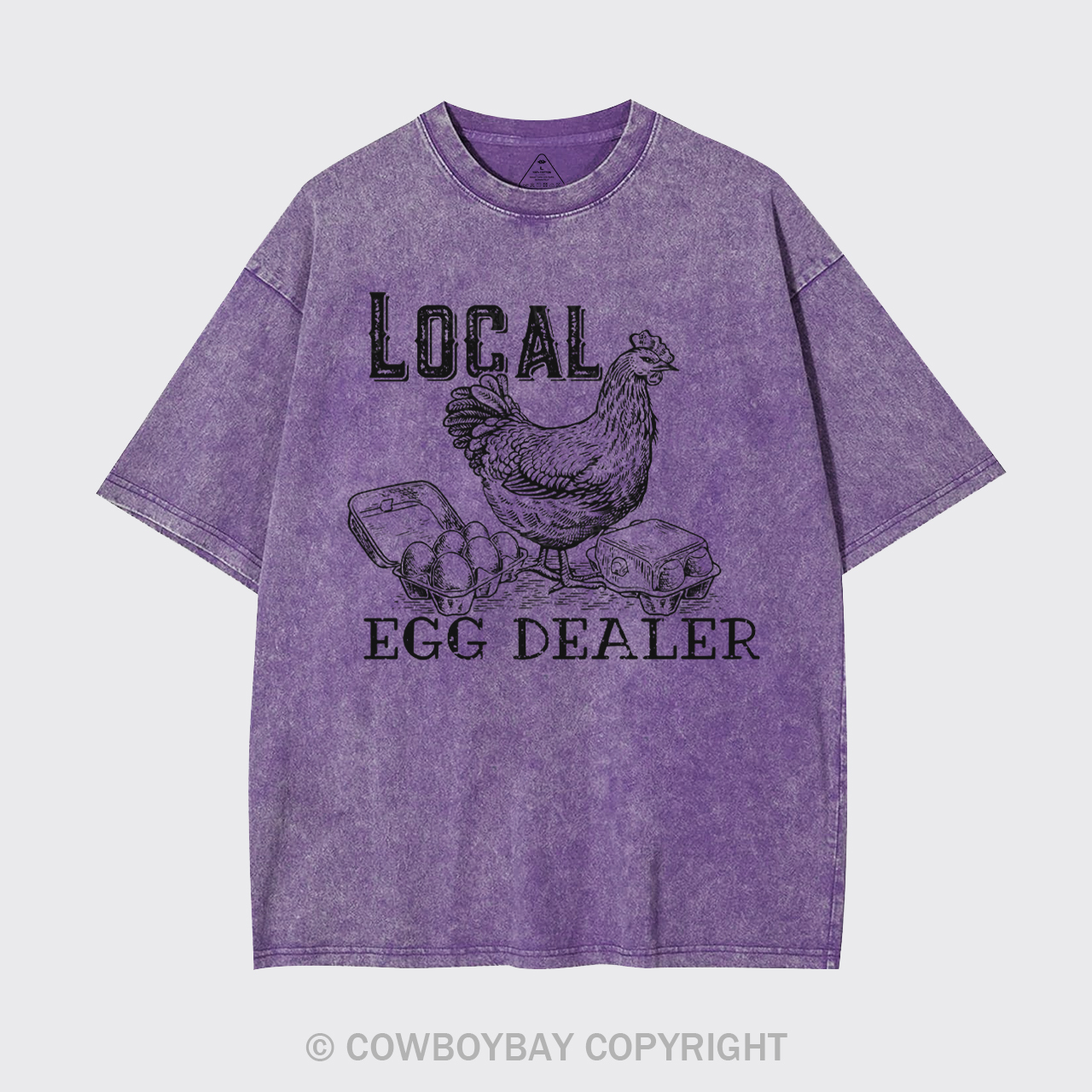 Local Egg Dealer Garment-dye Tees
