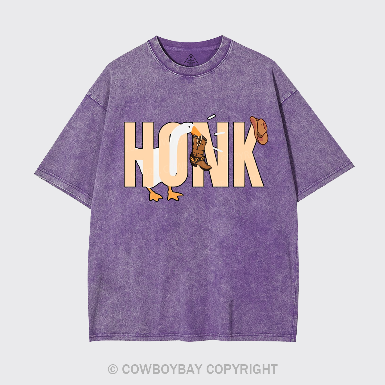 Untitled Goose Game Meme Garment-dye Tees