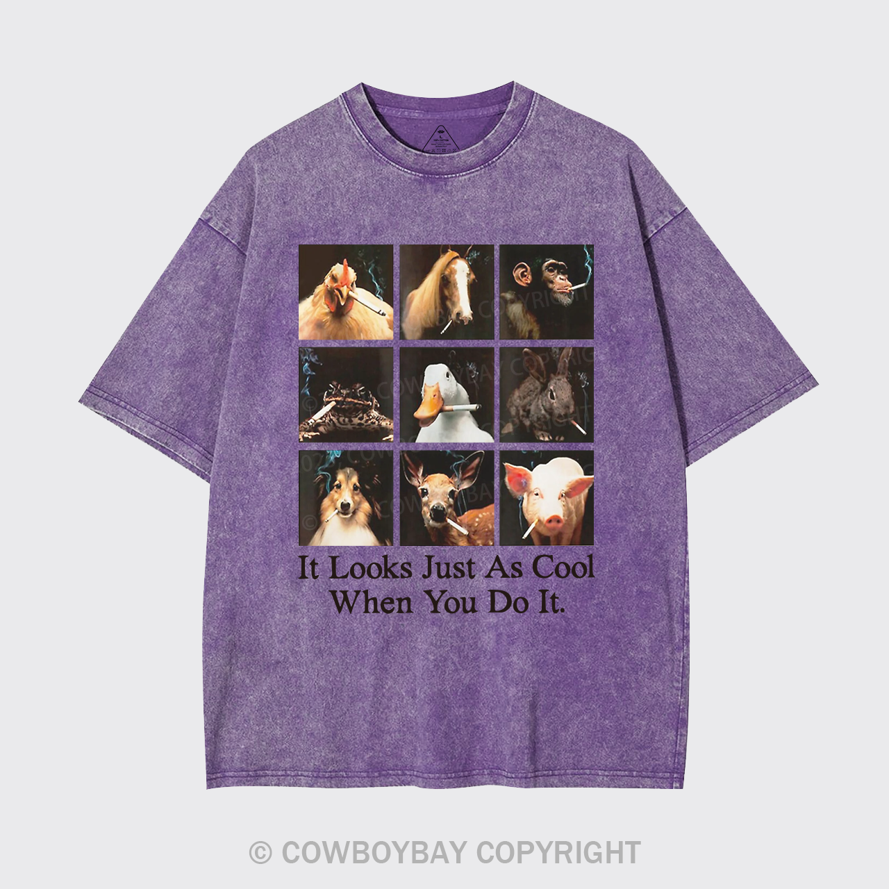 It Looks Just As Cool When You Do It Garment-dye Tees