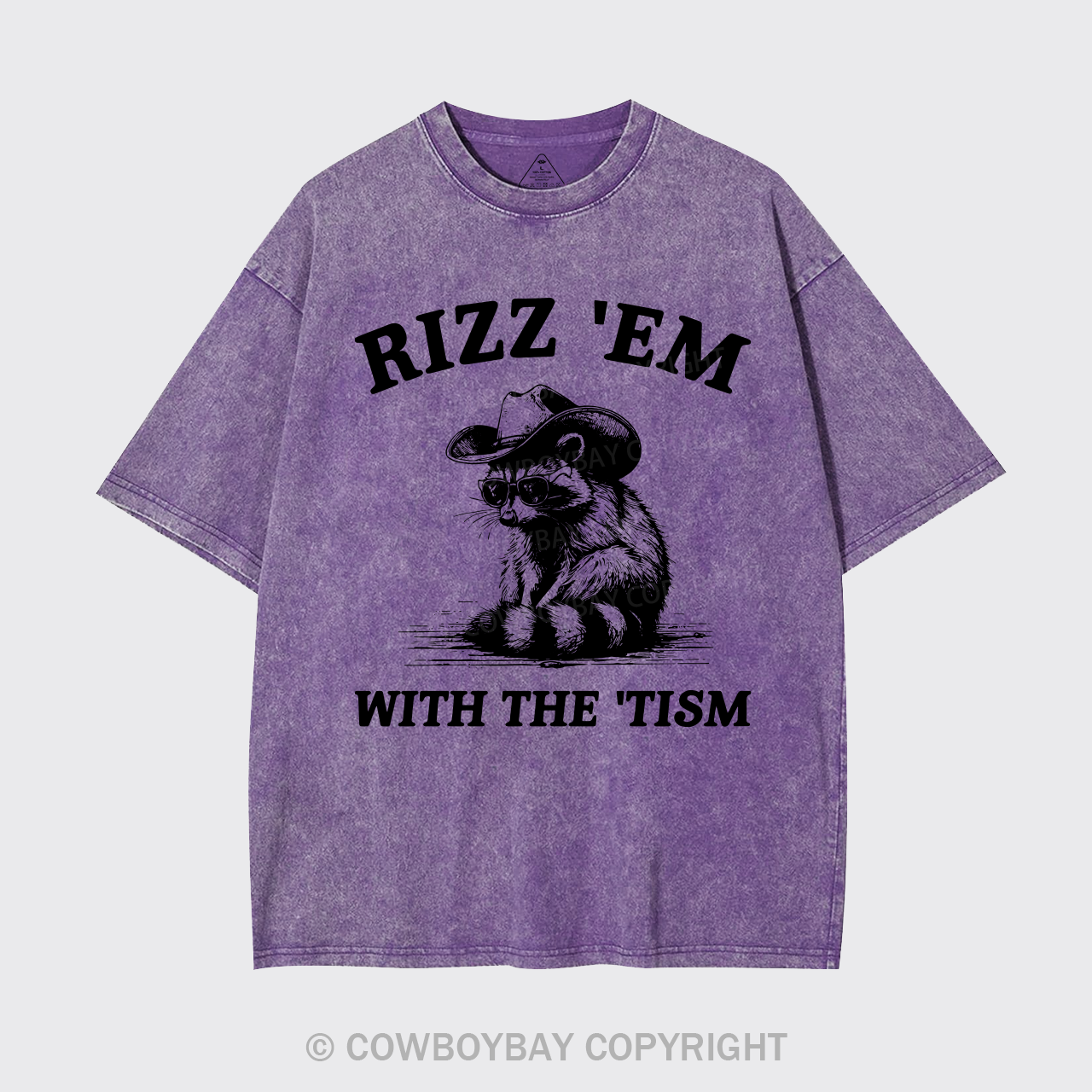 Rizz 'Em With The 'Tism Garment-dye Tees