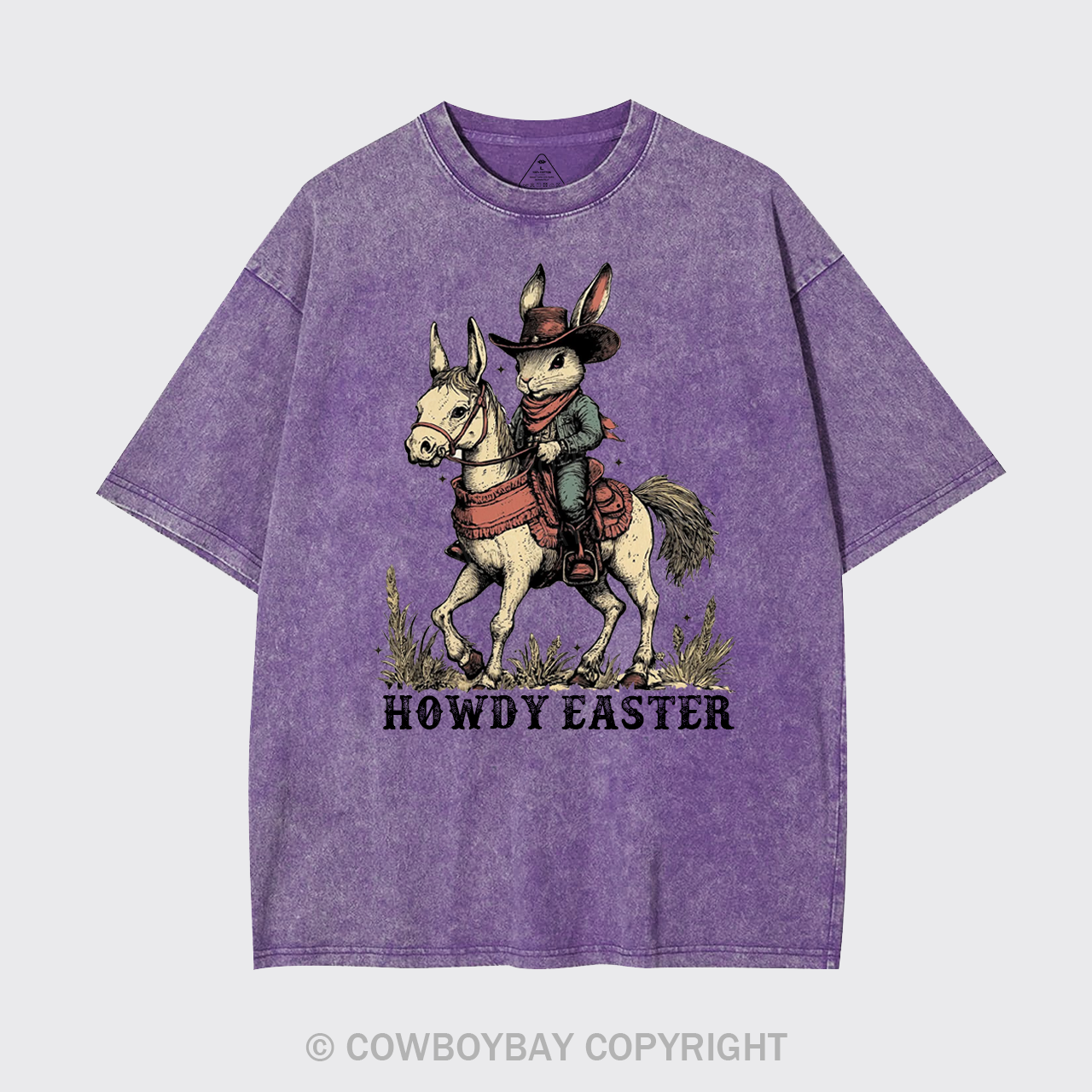 Howdy Easter Garment-dye Tees