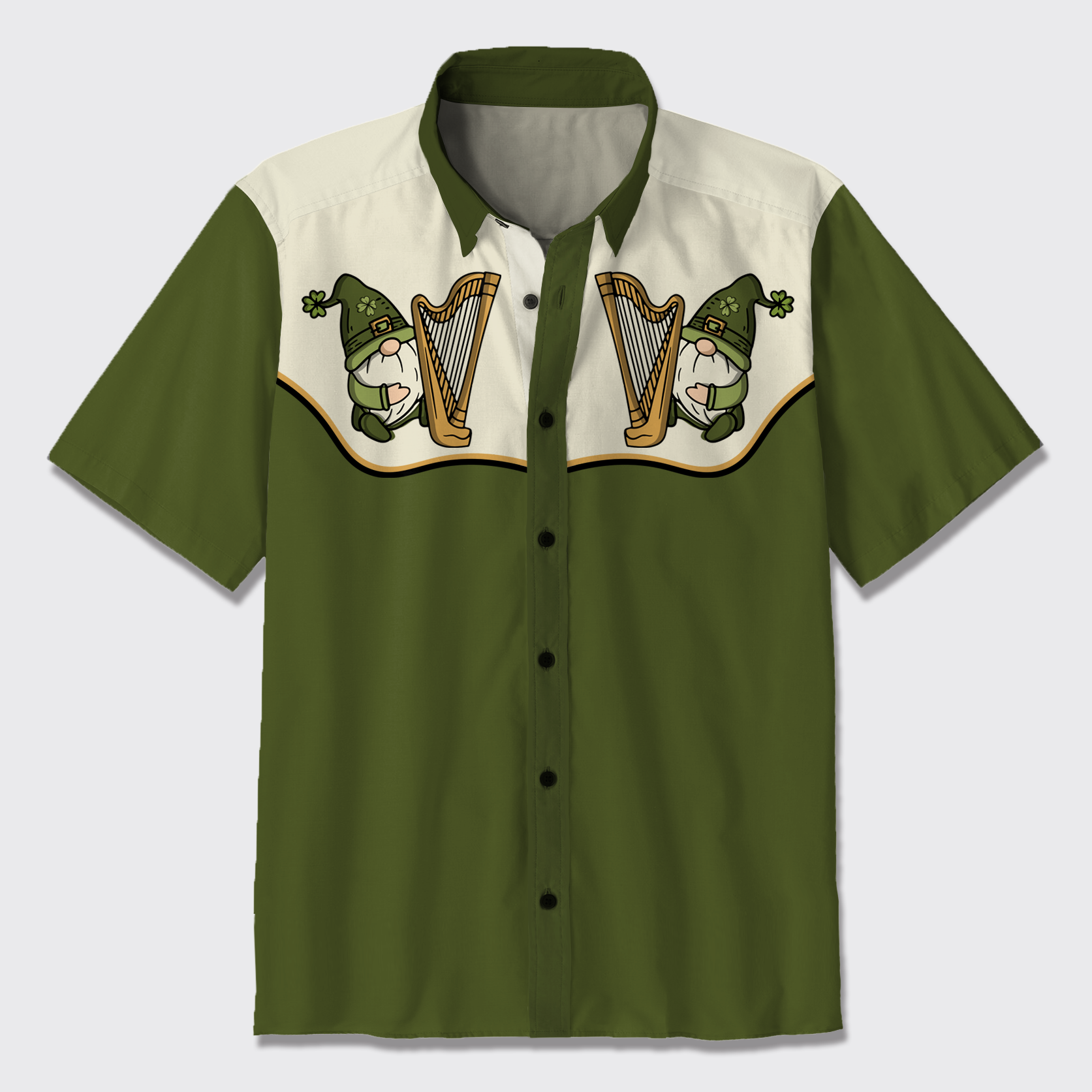 St. Patrick's Western Cowboys Button Up Shirts