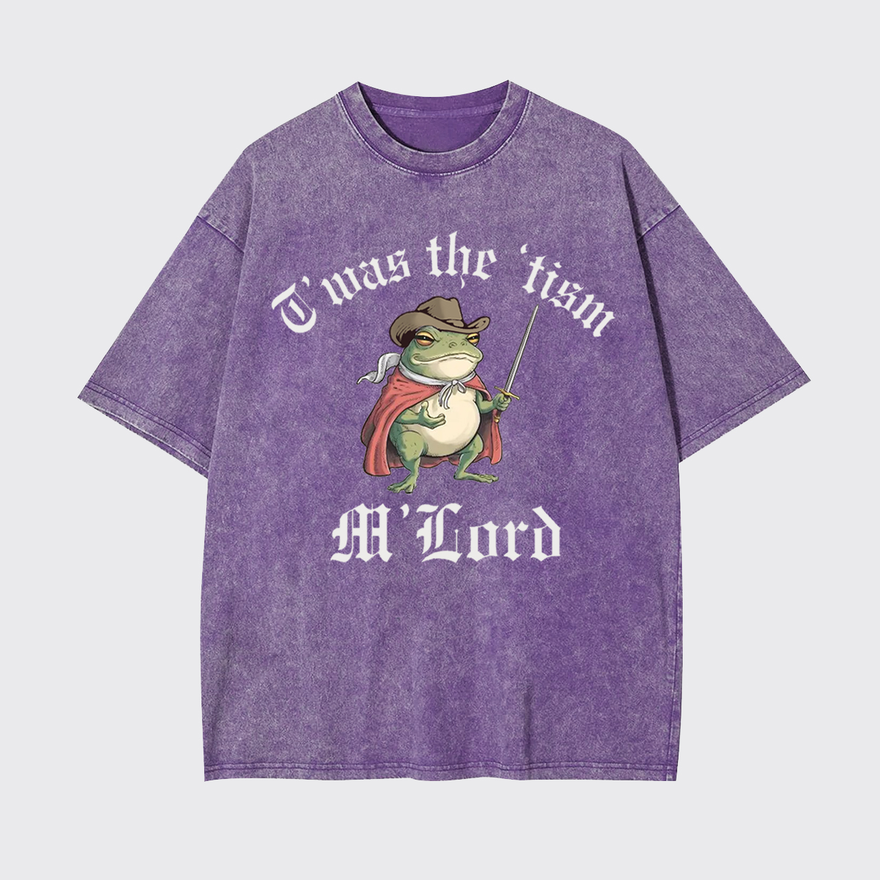 Funny Autism T'was the 'Tism M'Lord Garment-dye Tees