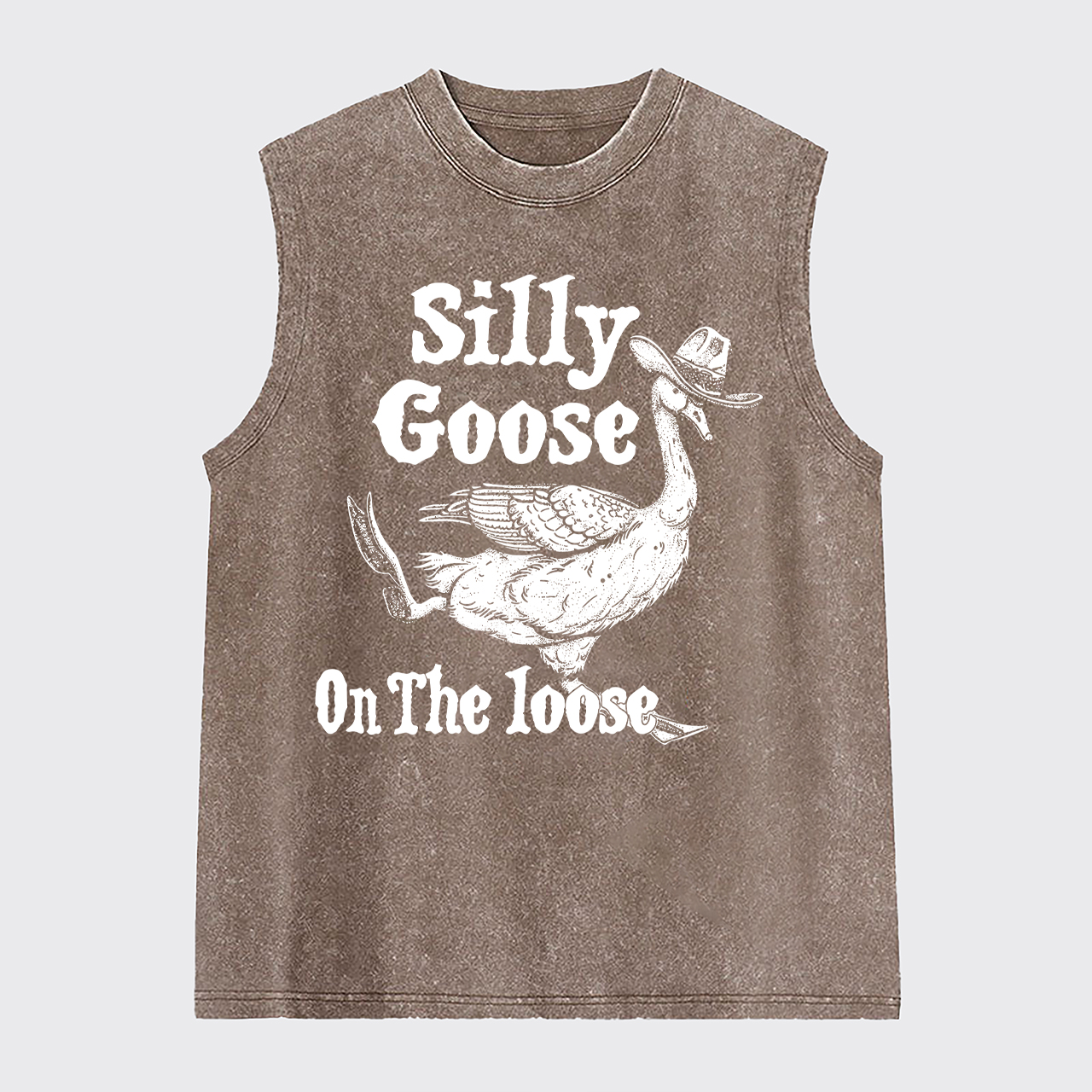 Silly Goose On The Lose Washed Tanks