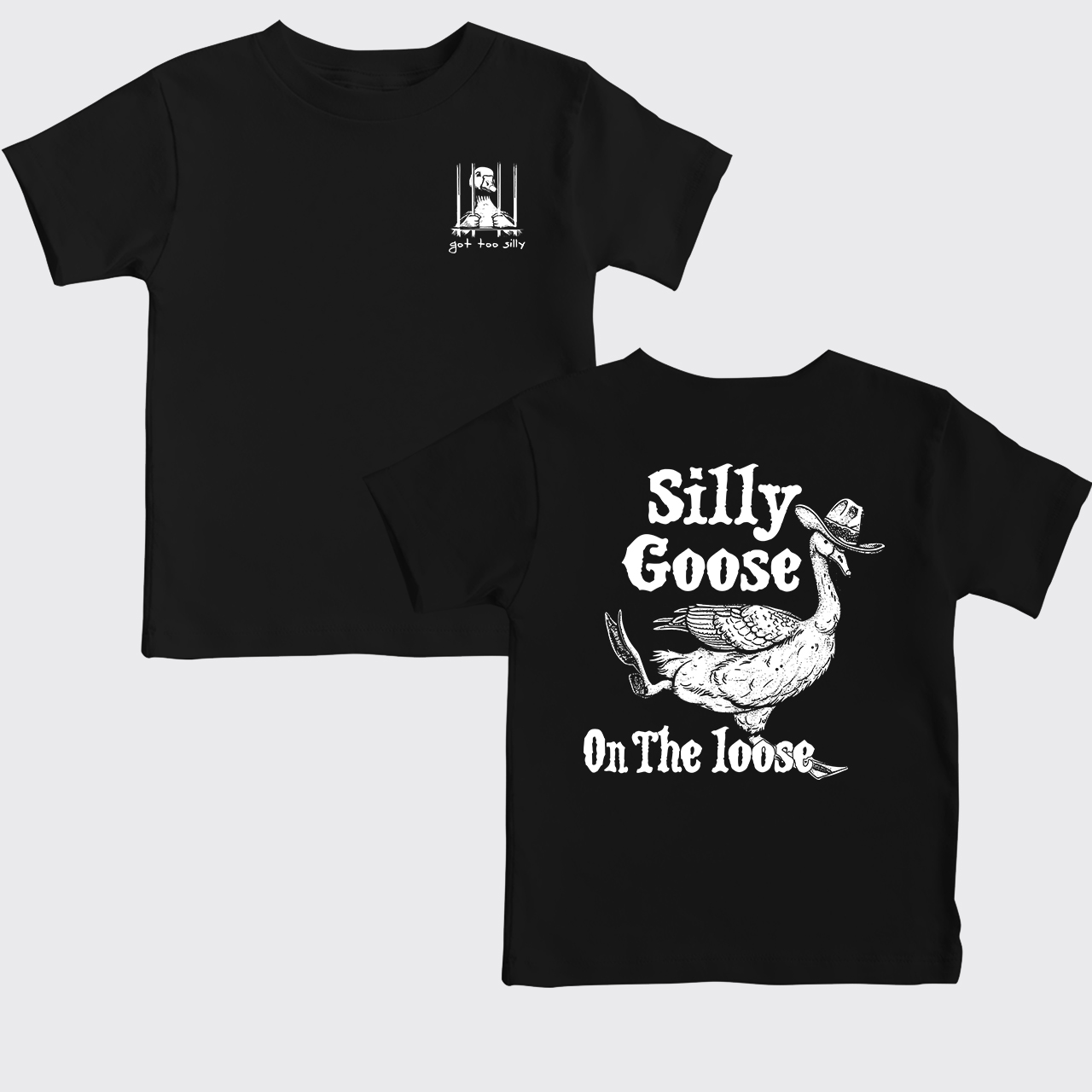 Silly Goose On The Lose Kids T-shirt