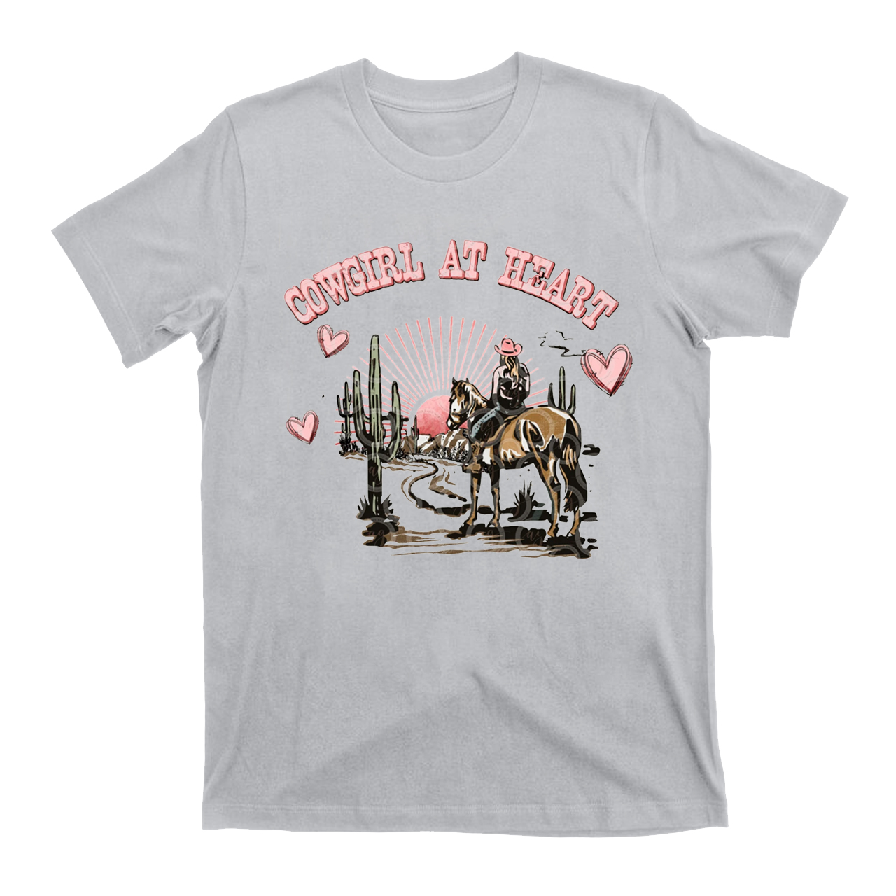Cowgirl at Heart Valentine T-Shirts