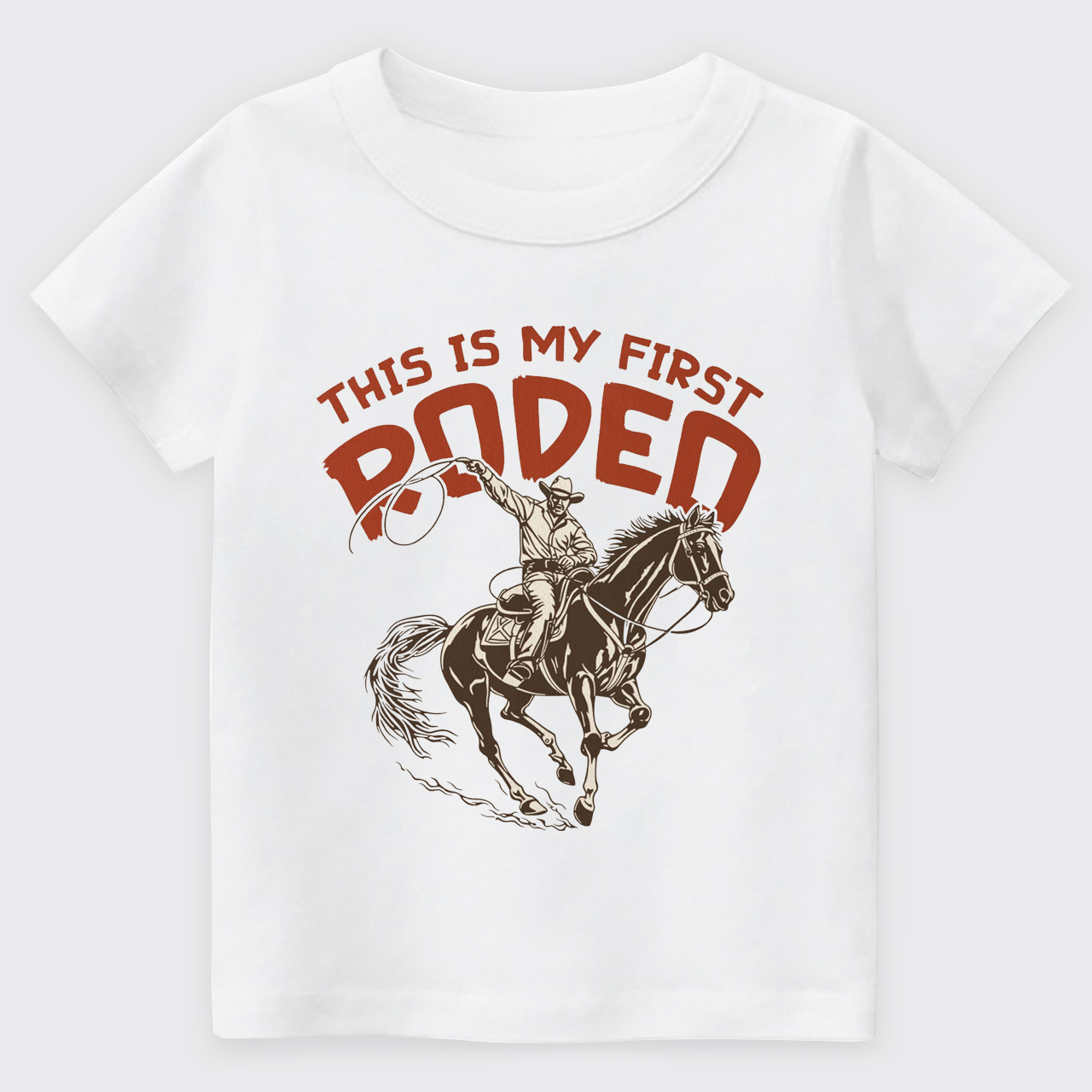 This Is My First Rodeo Kids T-shirt