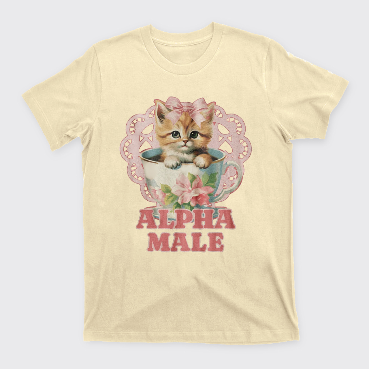 Alpha Male Funny Kitten T-Shirts