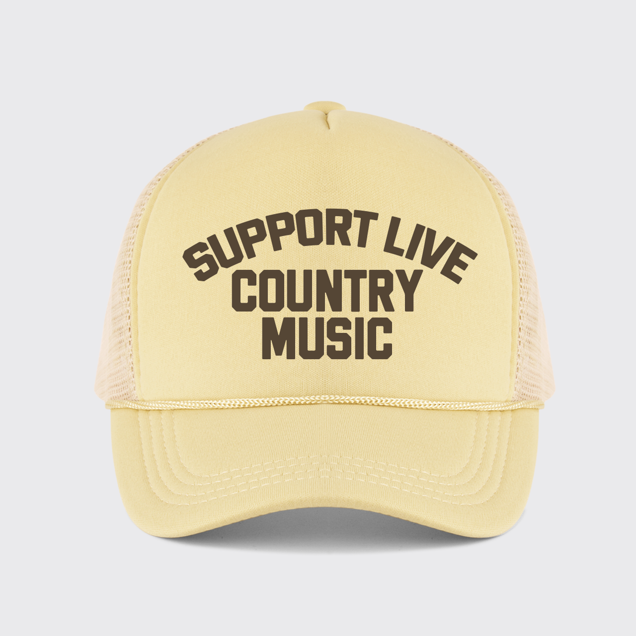Support Live Country Music Trucker Hat