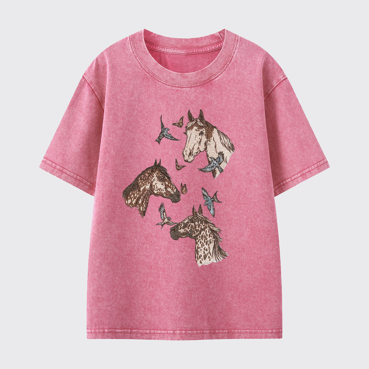 Dreamy Horse Washed Toddler T-shirt