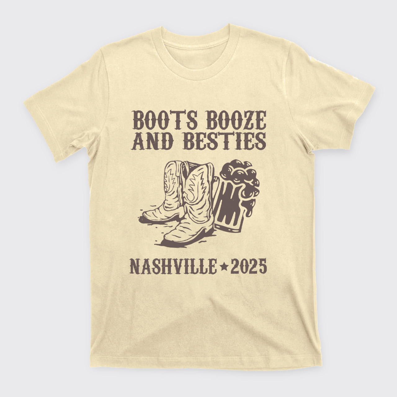 Boots Booze And Besties T-Shirts