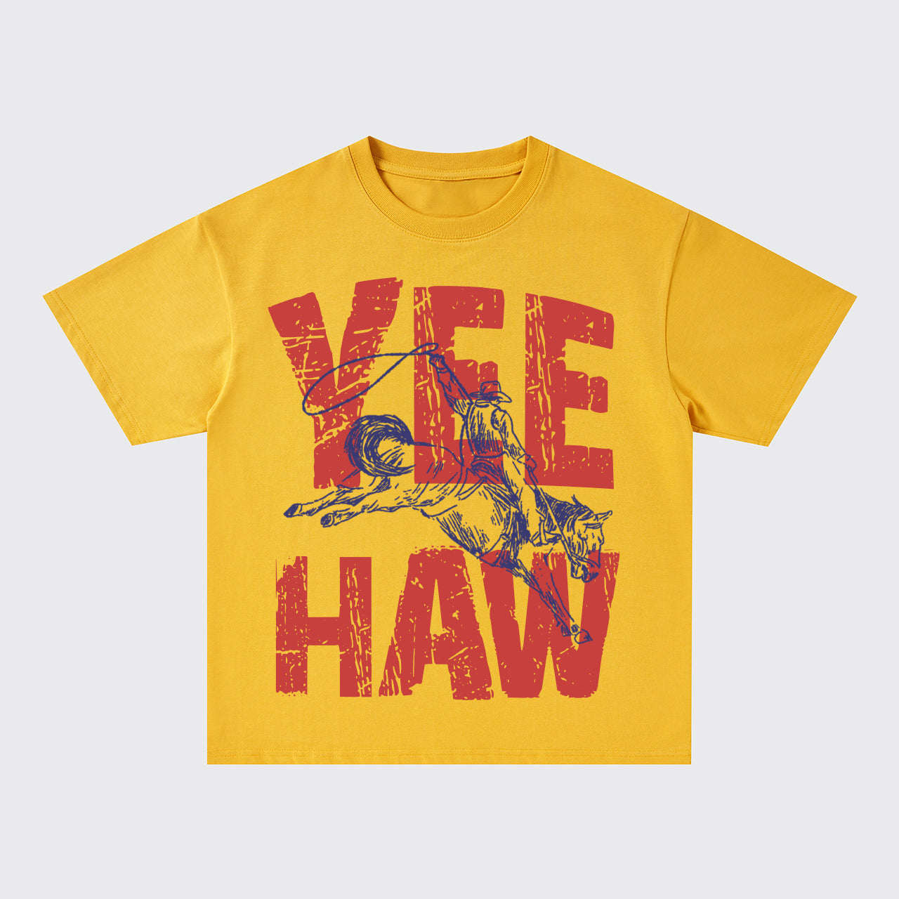 Yeehaw Vintage Oversize T-Shirts