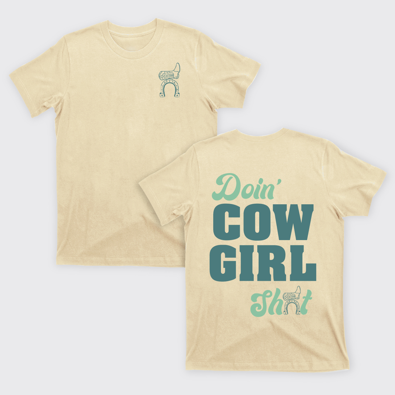 Doin' Cowgirl T-Shirts