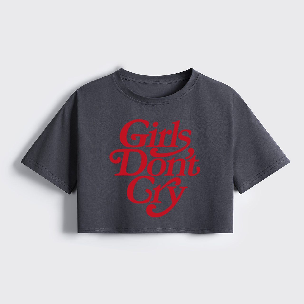 Girls Don't Cry Cropped Boxy Tee