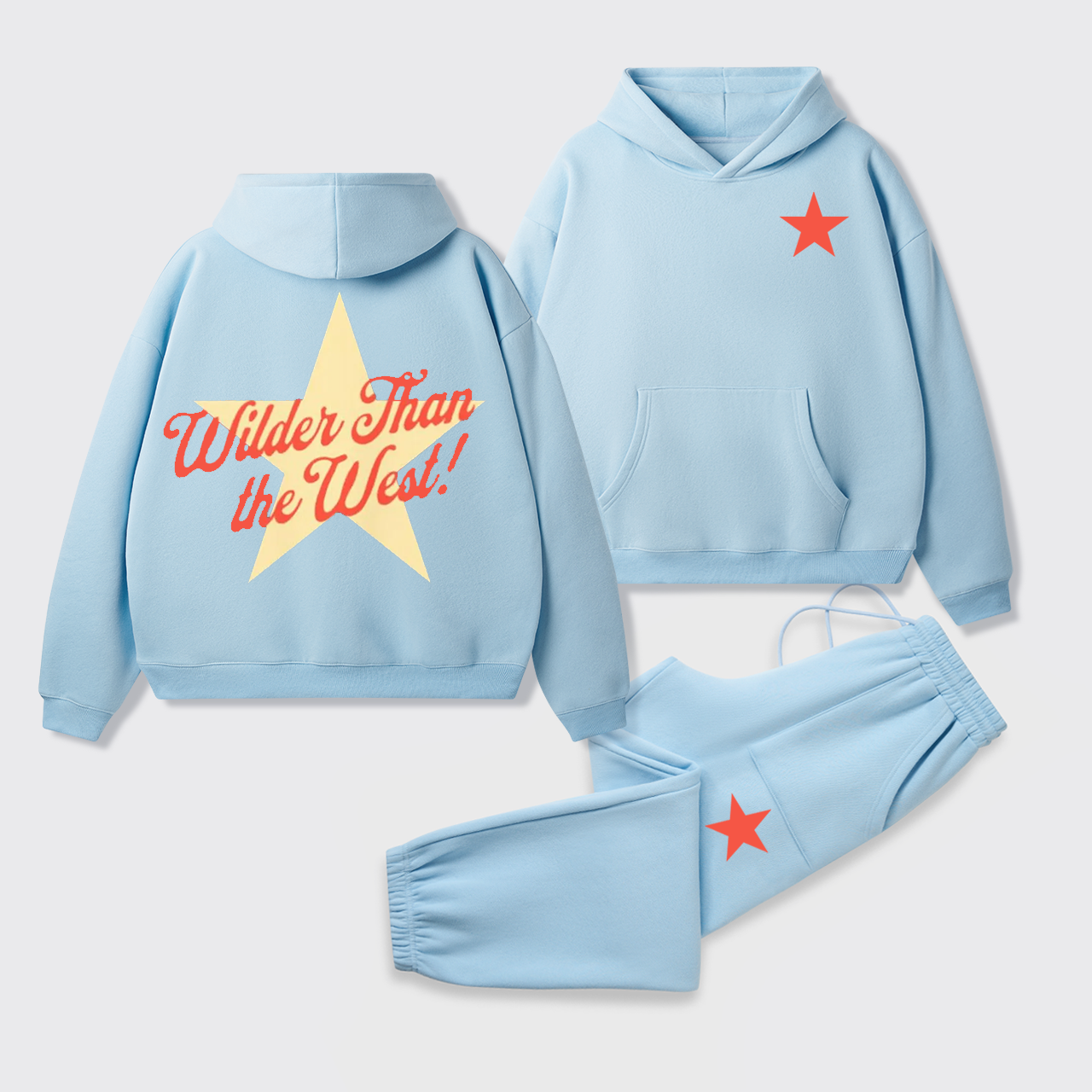 Wilder Than the West Hoodie Set