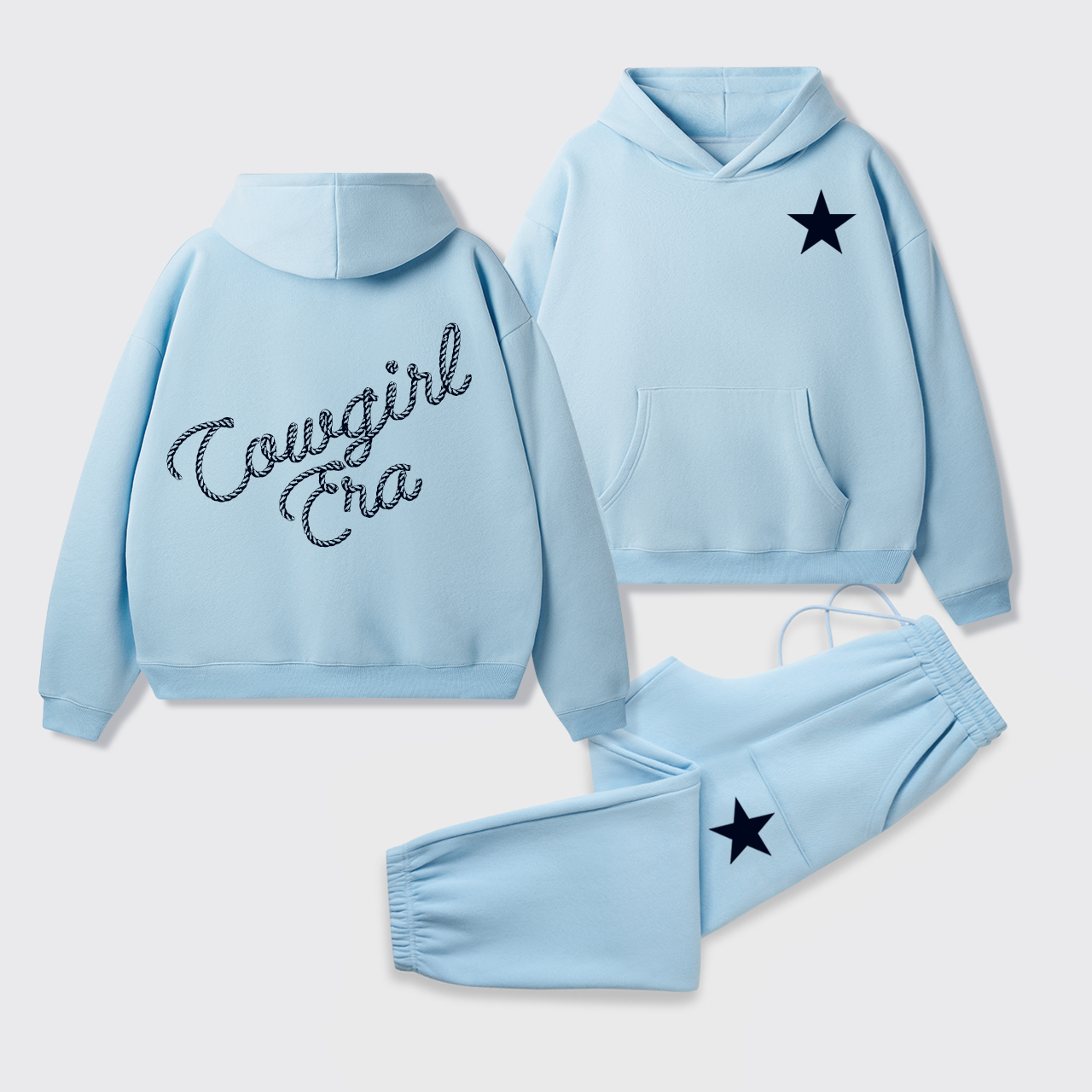 Cowgirl Era Hoodie Set