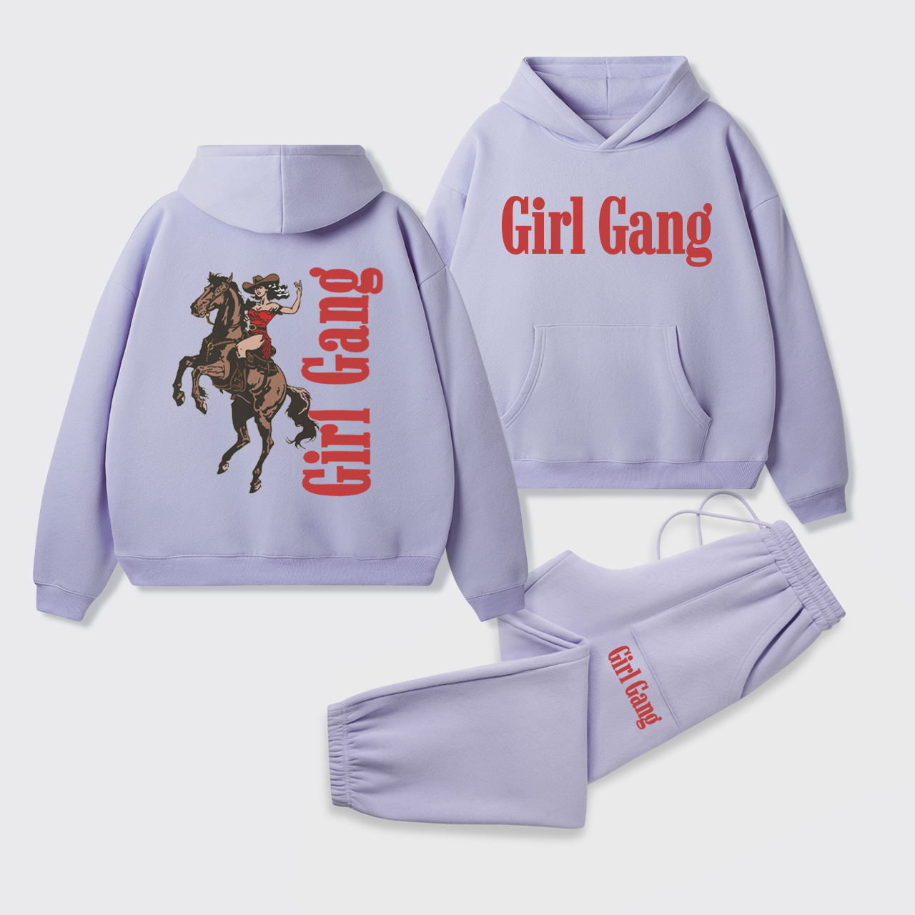 Cowgirl Rodeo Hoodie Set