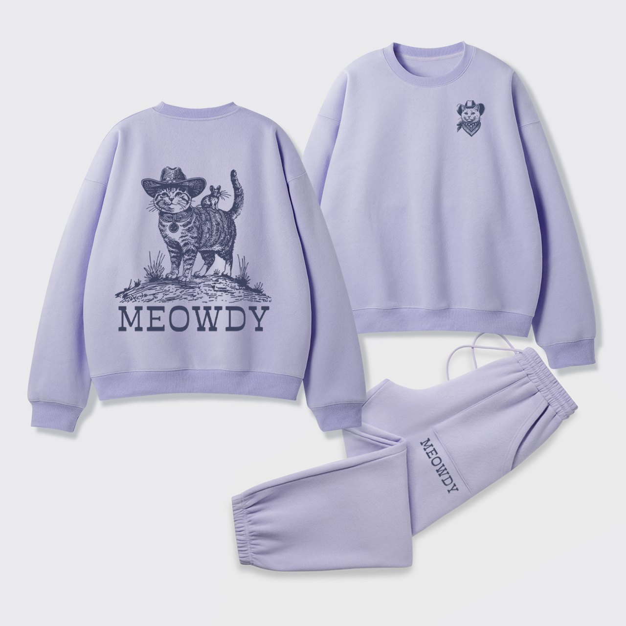 I'll Take Care Of You Fleece Sweatshirt Set