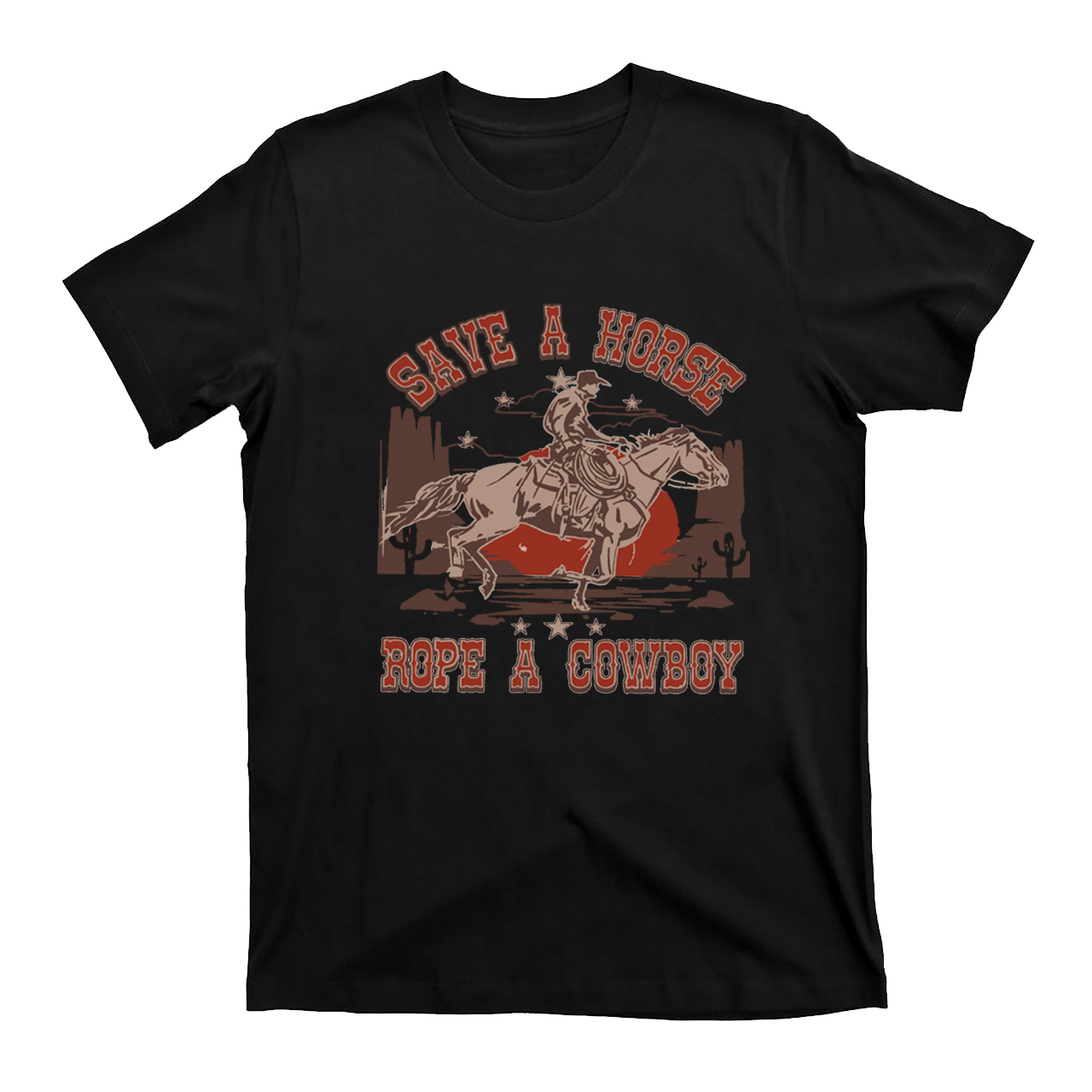 Save A Horse Ride A Cowboy Western Boy T-Shirts