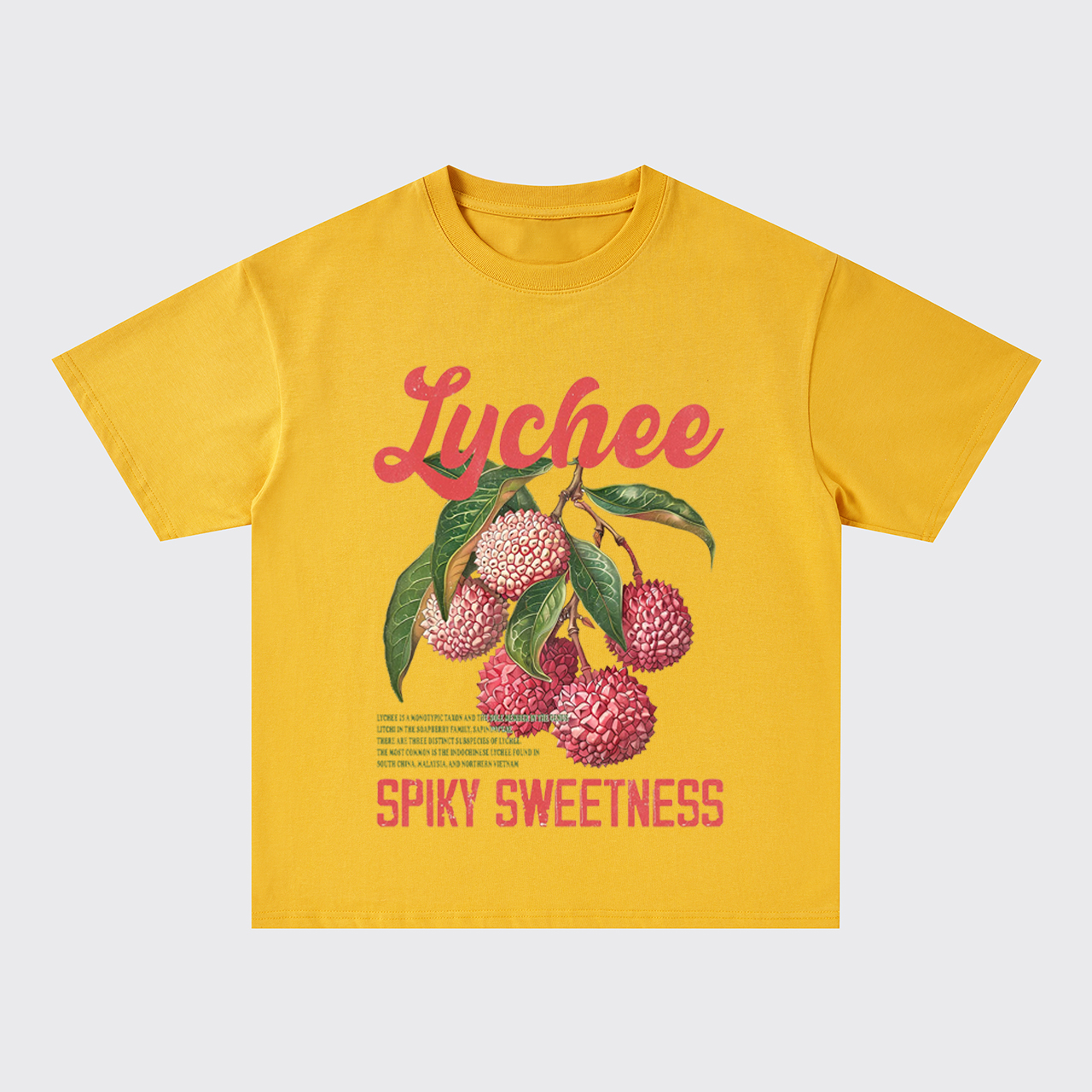 Retro Style-Fresh Lychee Oversize T-Shirts