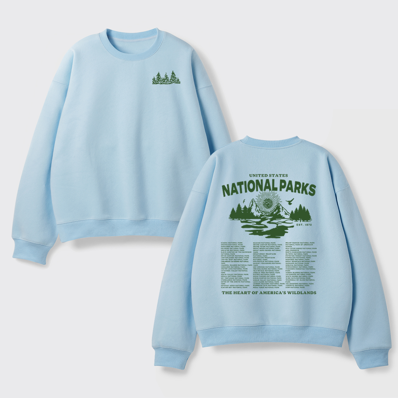 Protect Our National Parks Fleece Sweatshirt