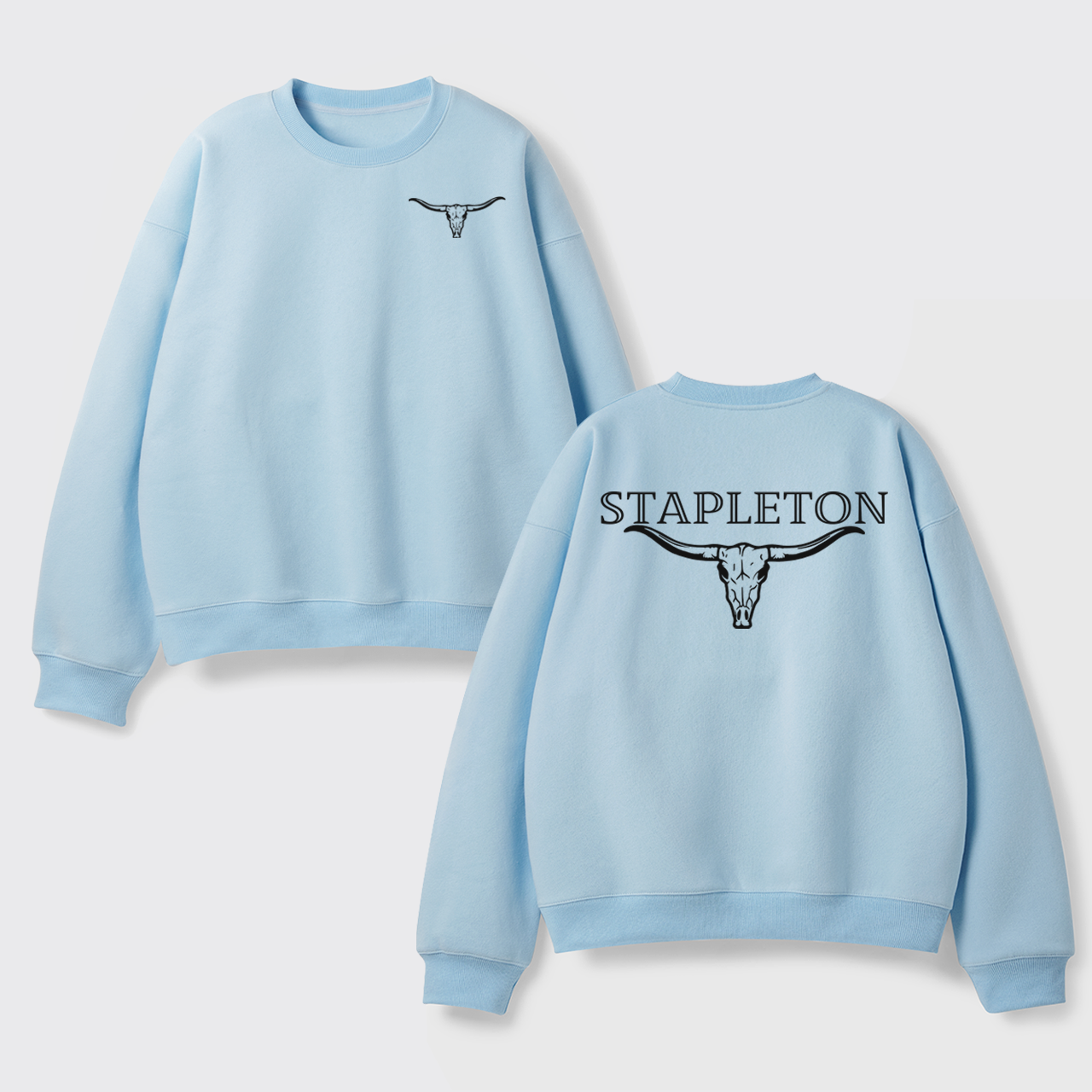 Cow Bull Fleece Sweatshirt