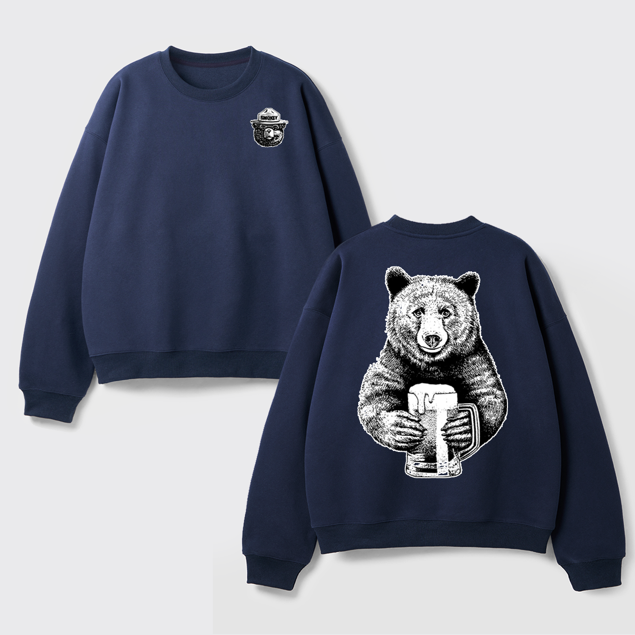 Smokey The Bear Fleece Sweatshirt
