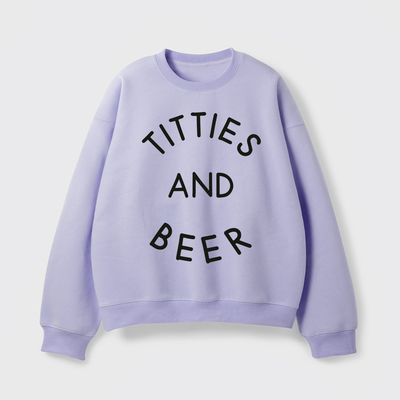 Country Music Titties And Beer Fleece Sweatshirt