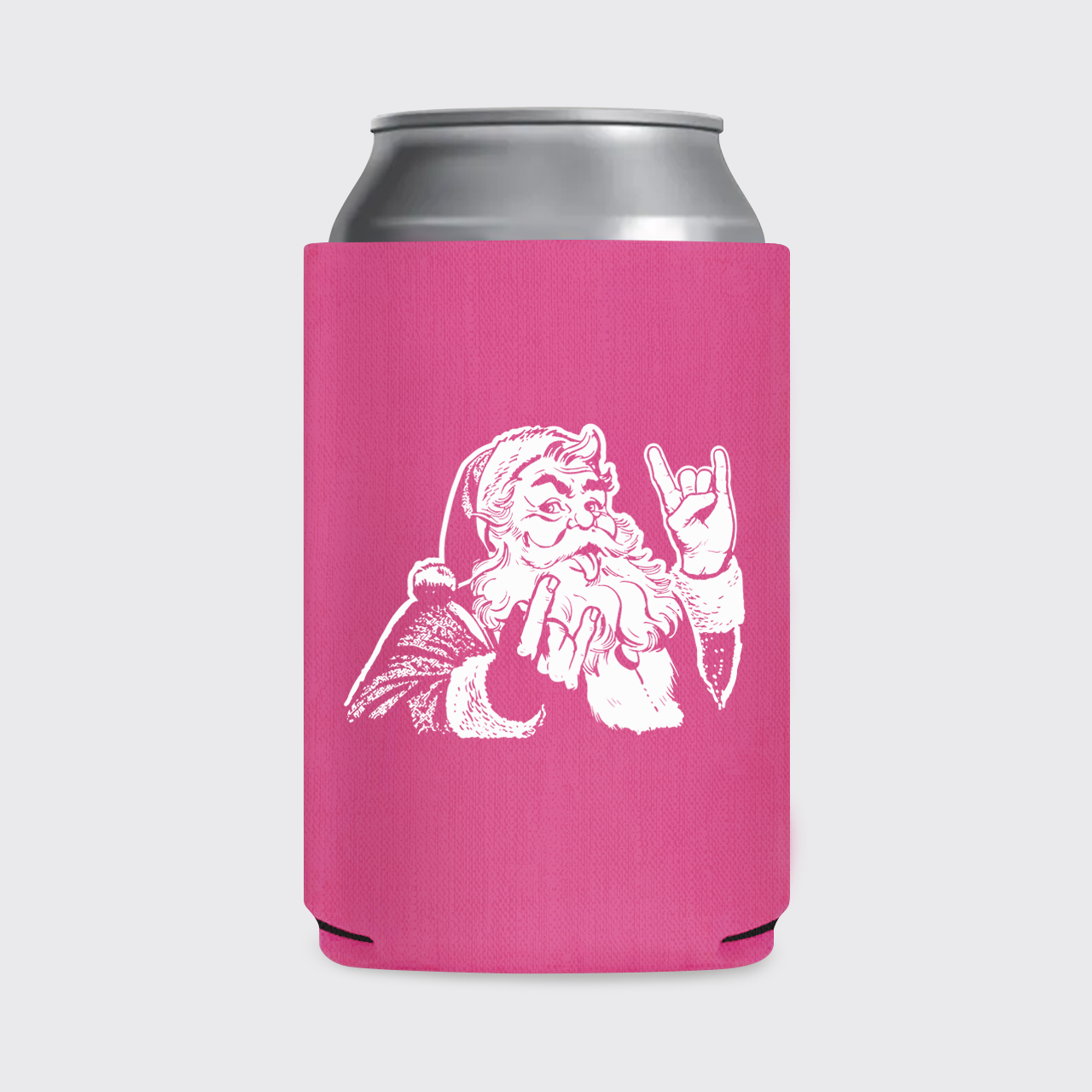 Christmas Rocker Santa Koozie