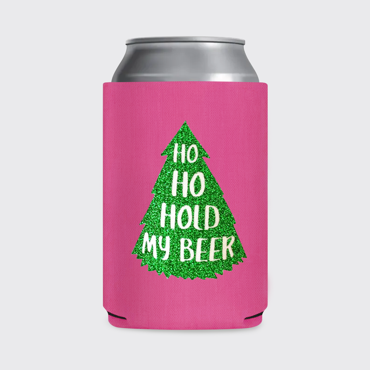 Ho Ho Hold My Beer Koozie