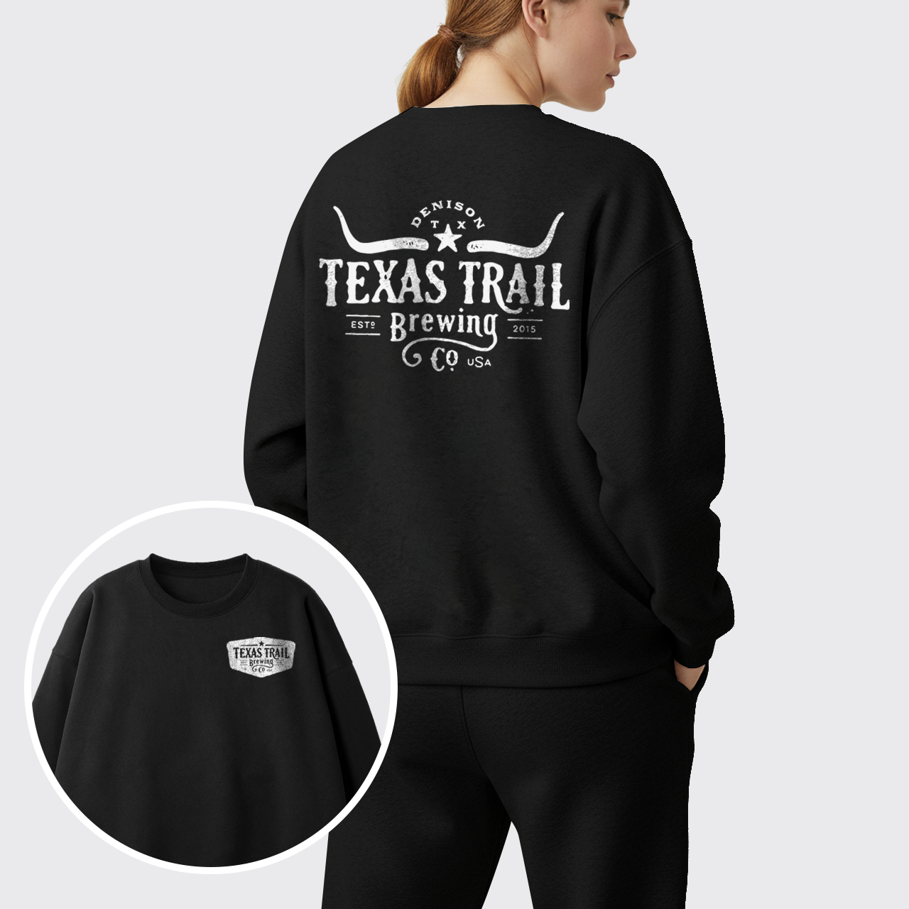 Fleece Texas Trail Brewing Sweatshirt