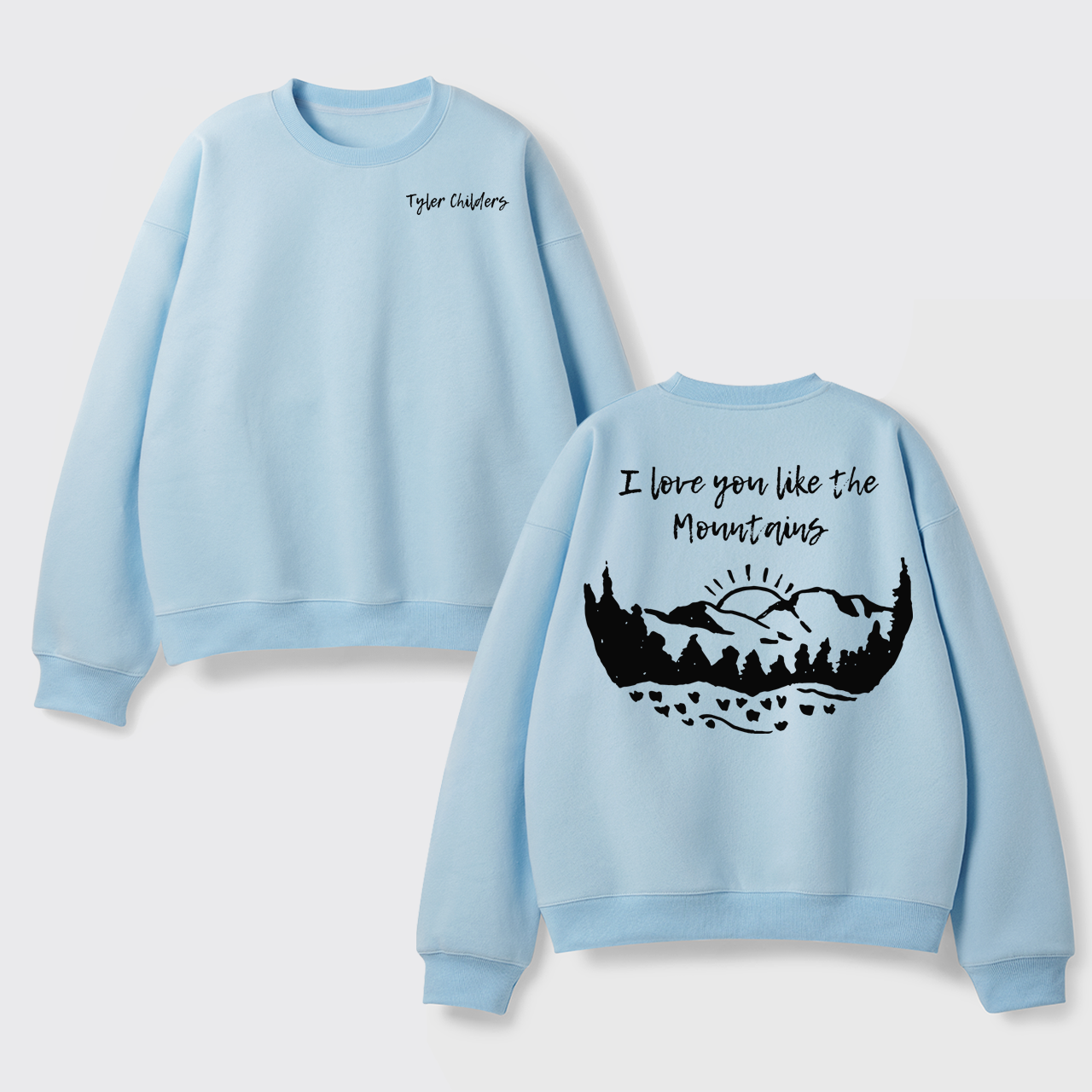 Fleece Tyler Childers Like The Mountains Sweatshirt