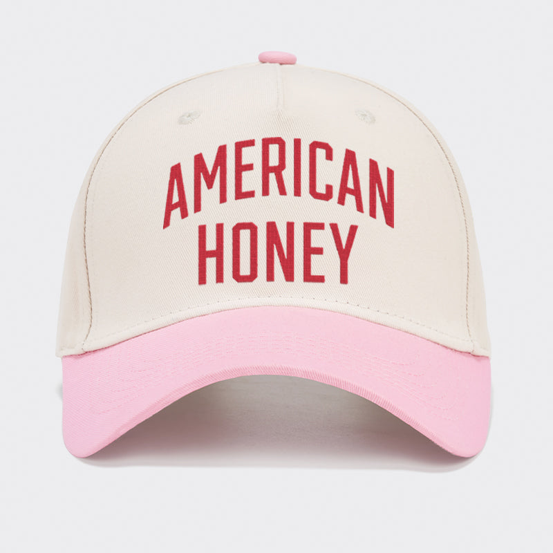 American Honey Embroidered Baseball Cap