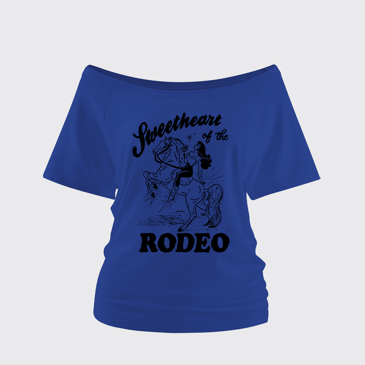 Sweetheart of the Rodeo Off Shoulder Top
