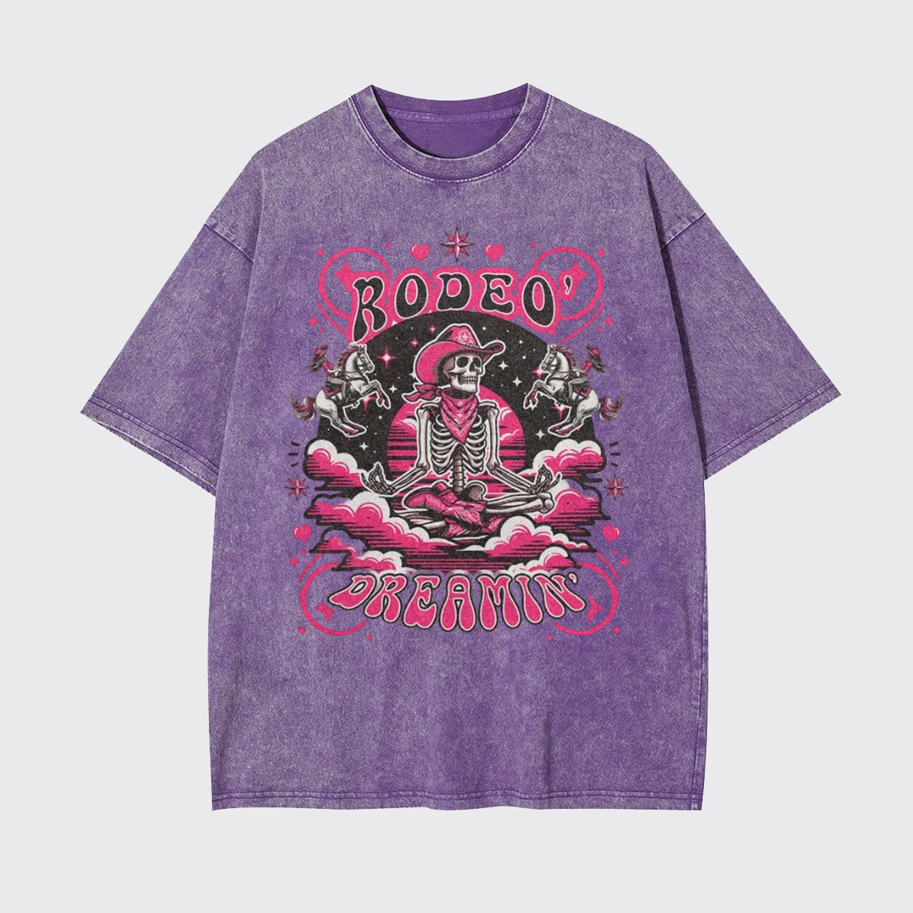 Rodeo Vintage Cowgirl Garment-dye Tees
