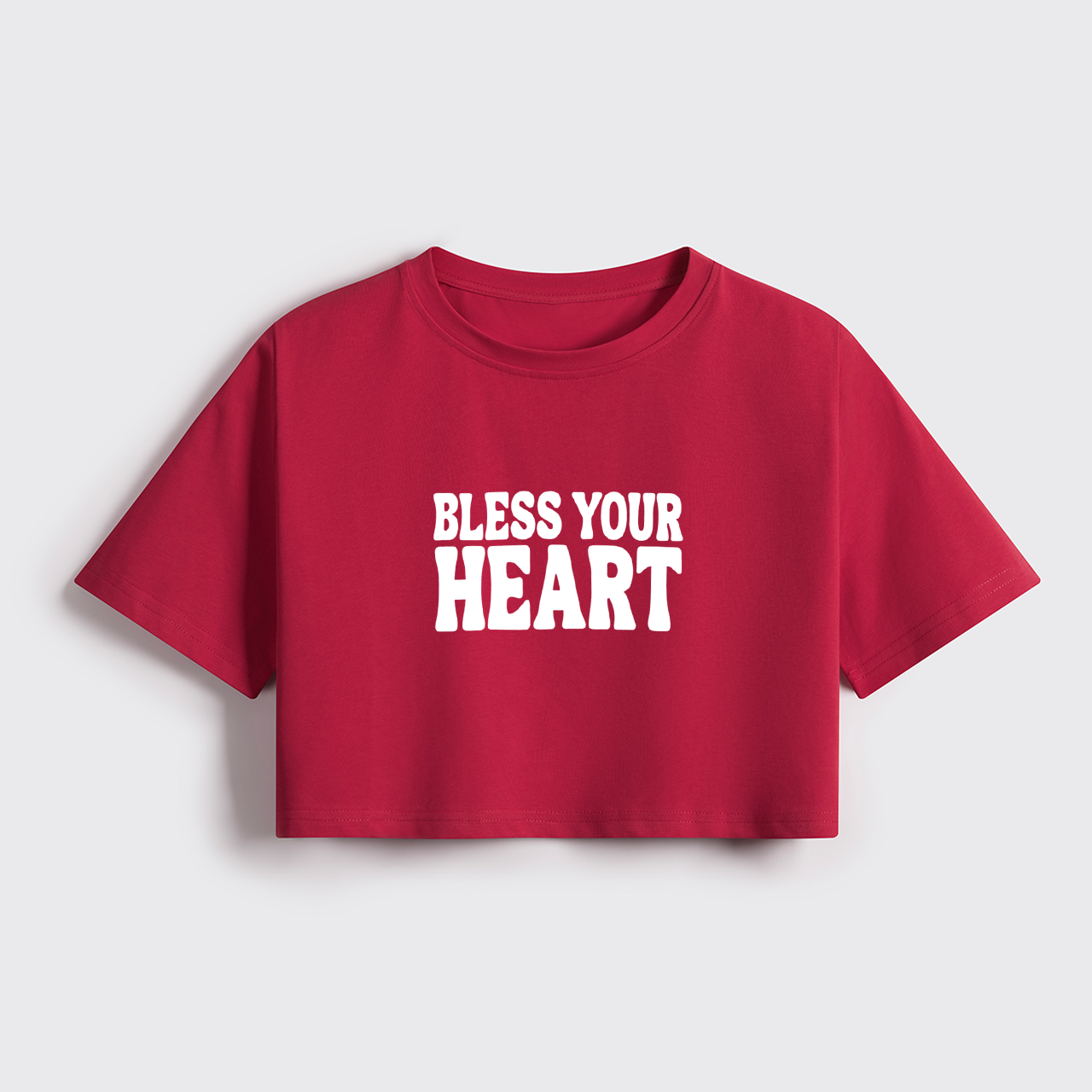 Bless Your Heart Cropped Boxy Tee