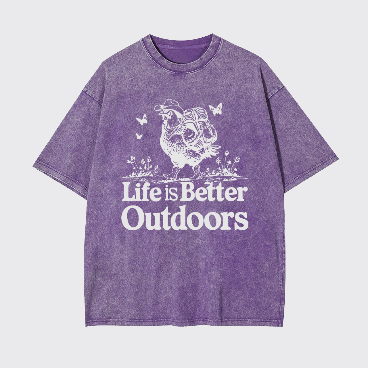 Life Is Better Outdoors Garment-dye Tees