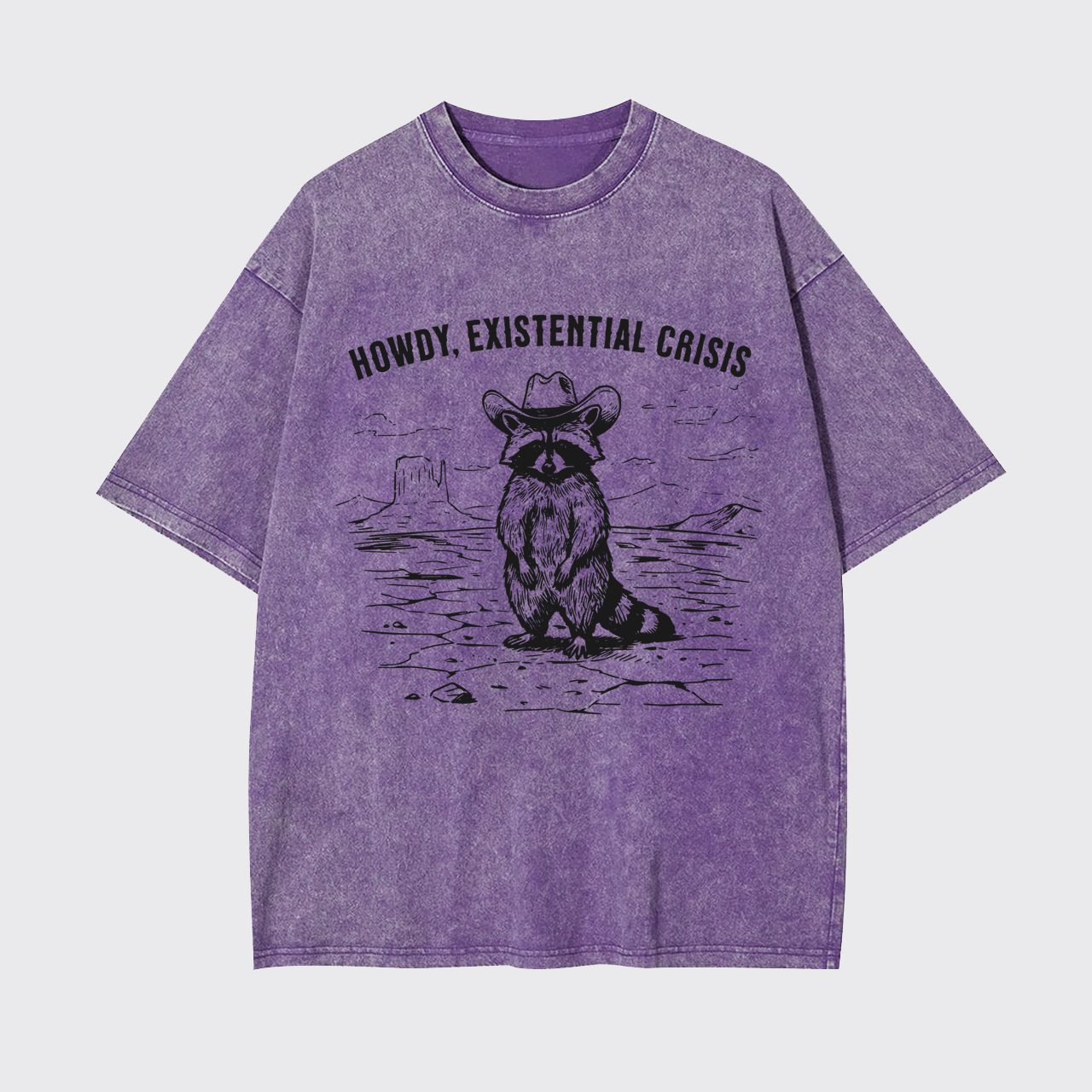 Howdy Existential Crisis Garment-dye Tees