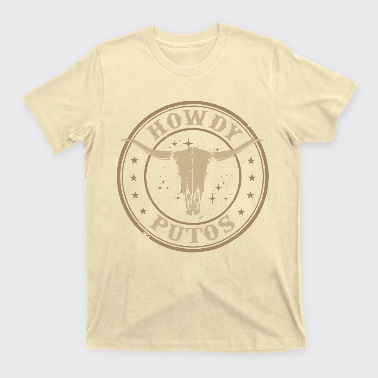 Howdy Putos Bull Skull T-Shirts