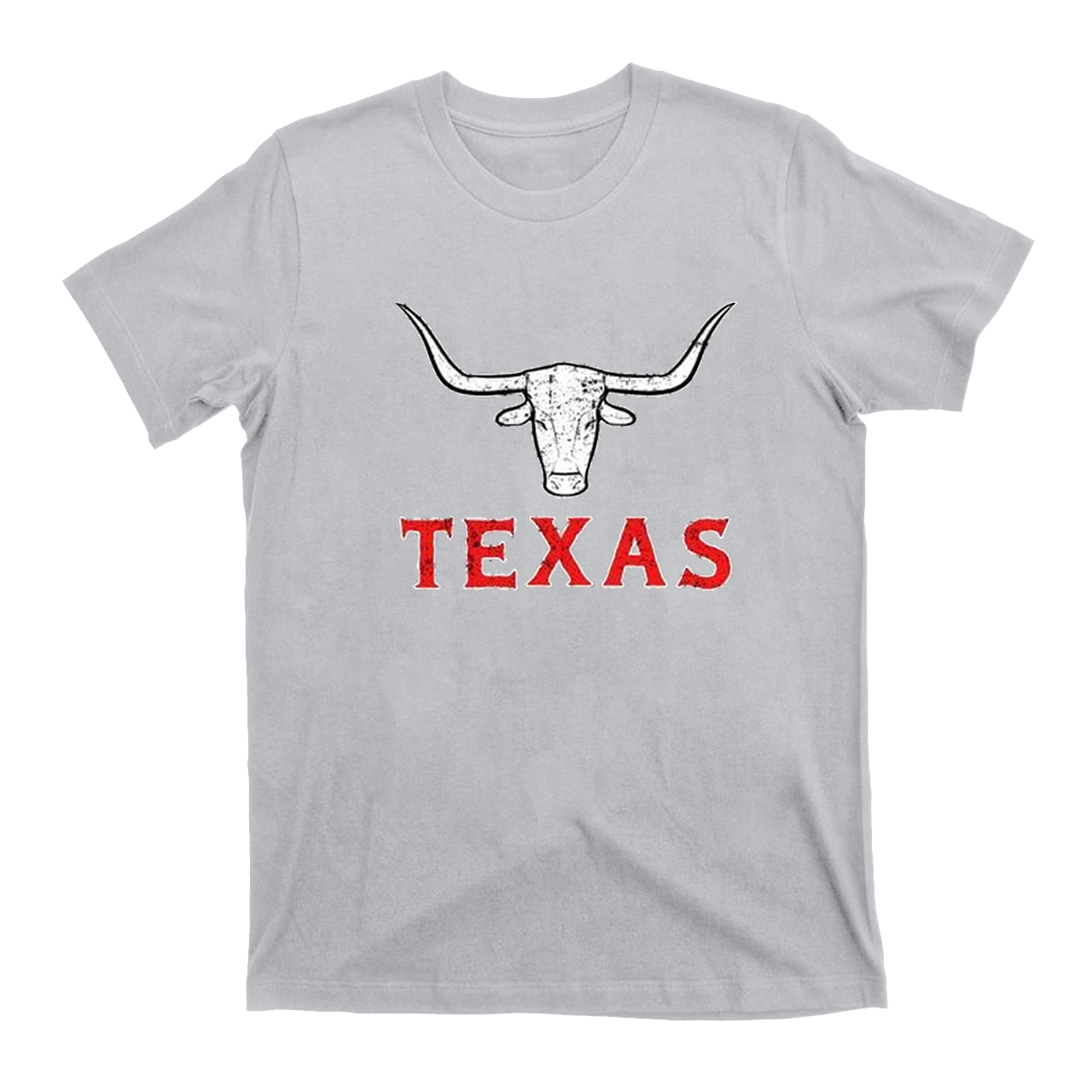 Classic Texas Cow Head Cowboy T-Shirts