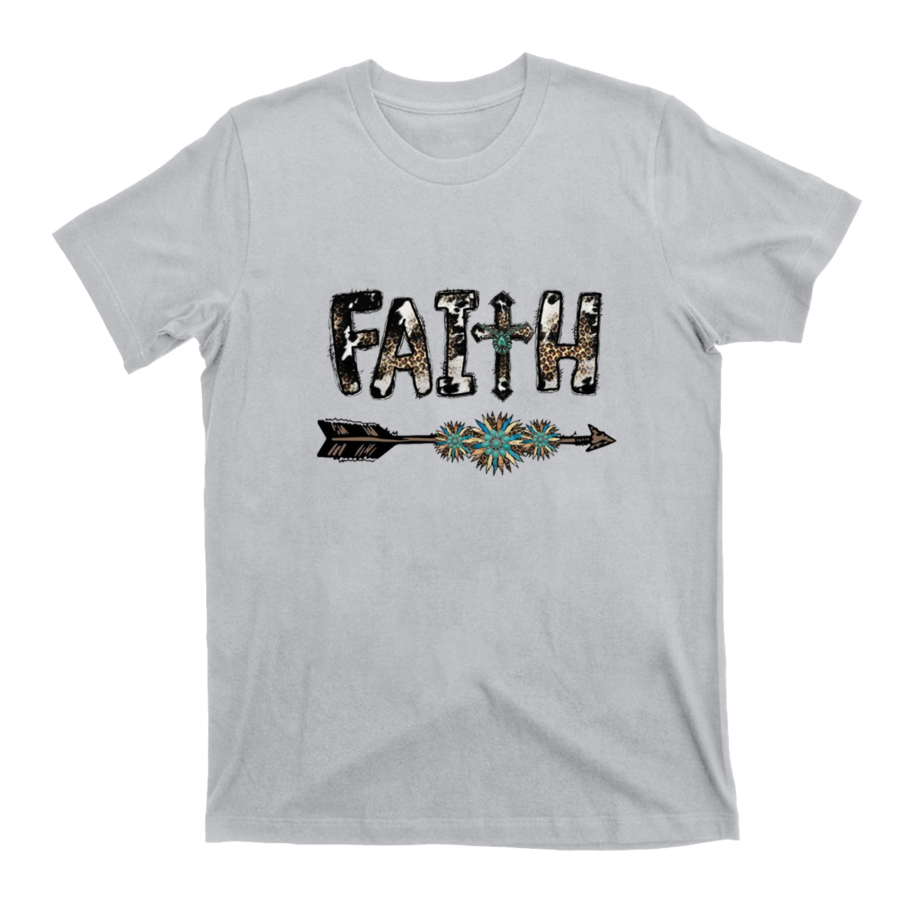 Cowboy Shoots Arrow of Faith T-Shirts