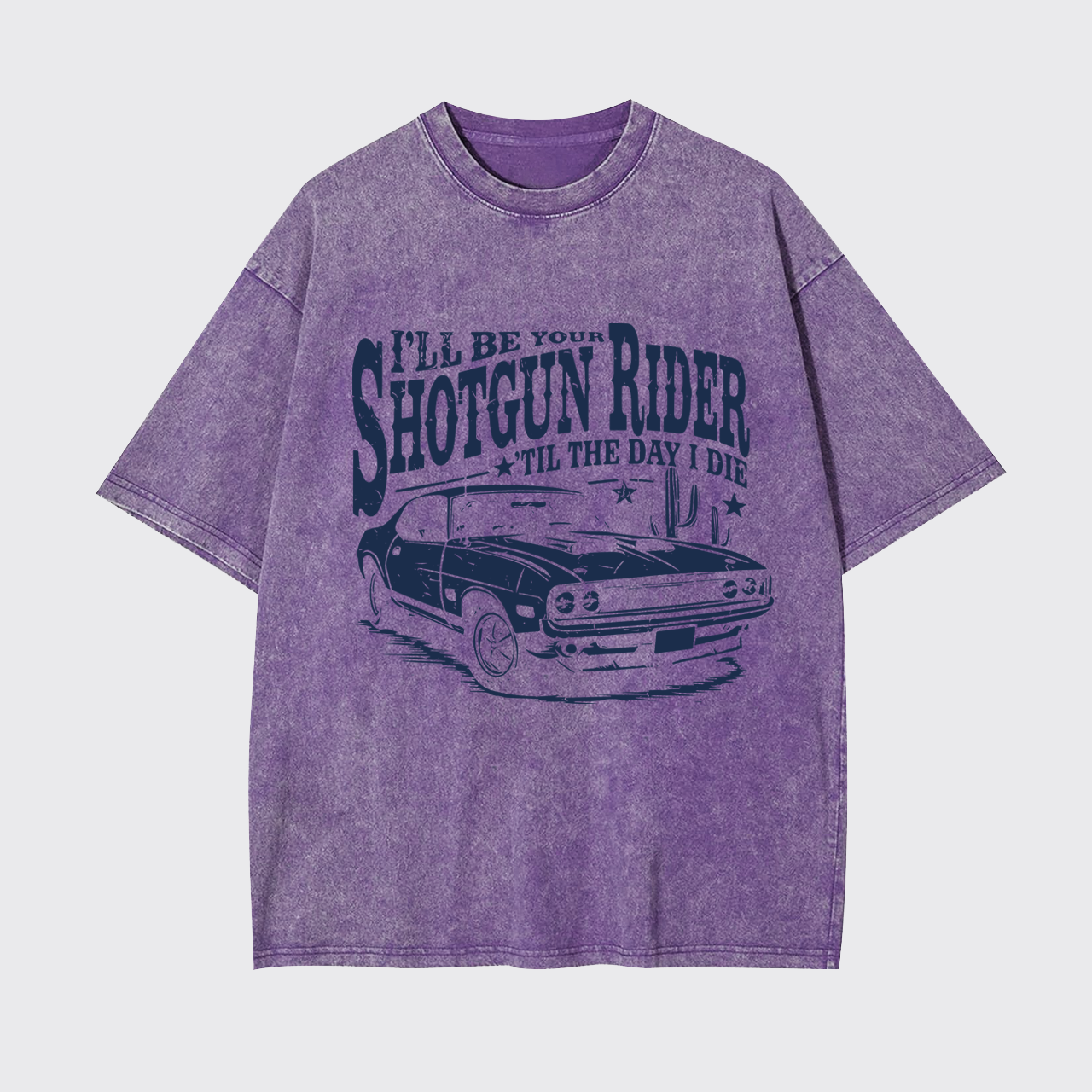 Country Music Western Rider Garment-dye Tees