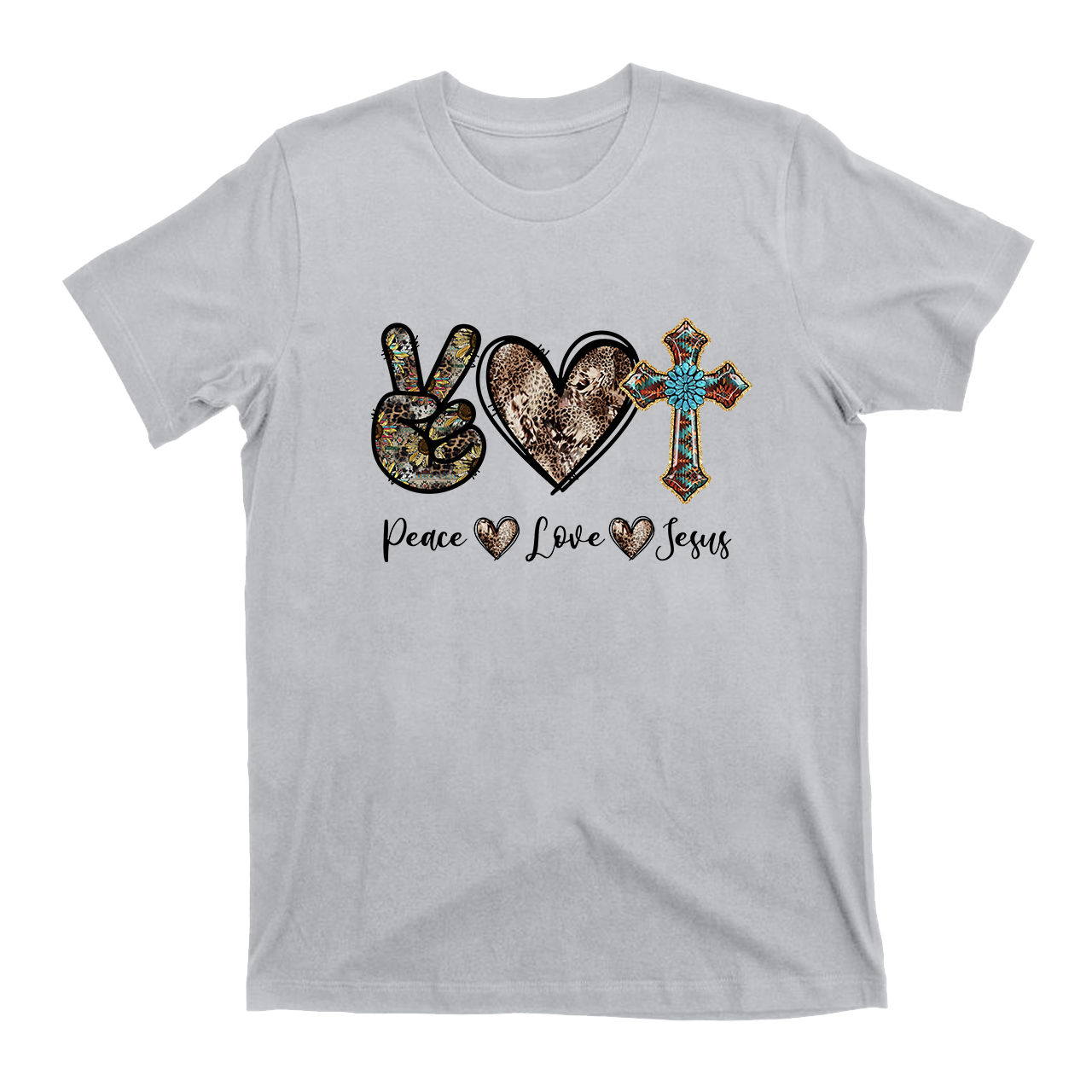 Peace & Love & Jesus Cowboy‘s Faith T-Shirts