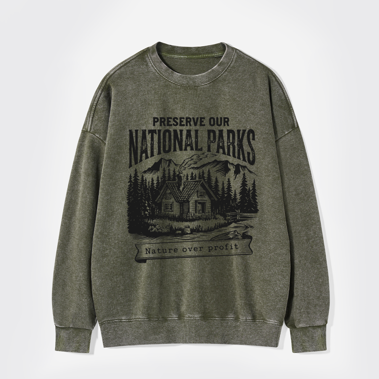 Vintage National Parks Washed Sweatshirts