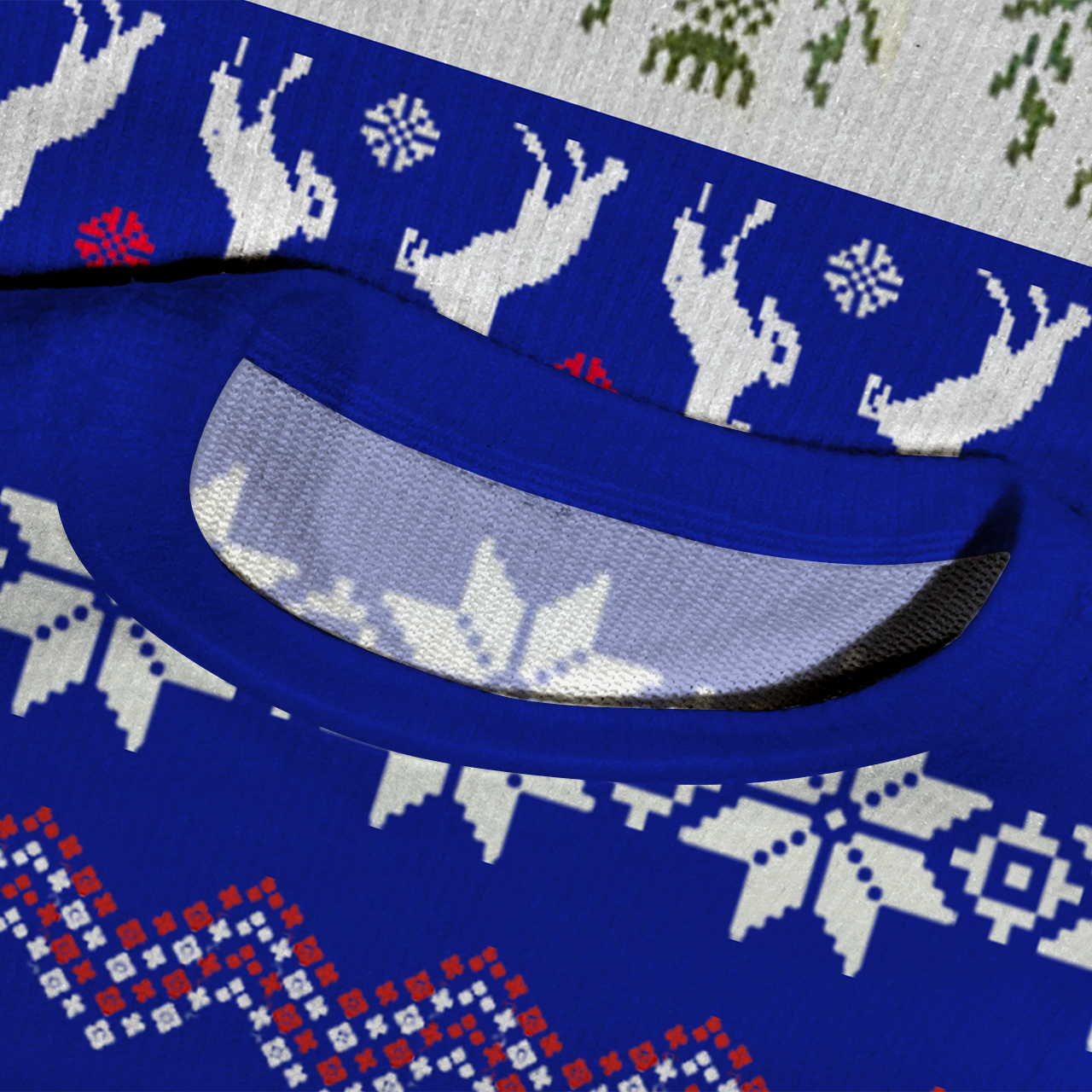 Highland Coo Ugly Knit Sweatshirt