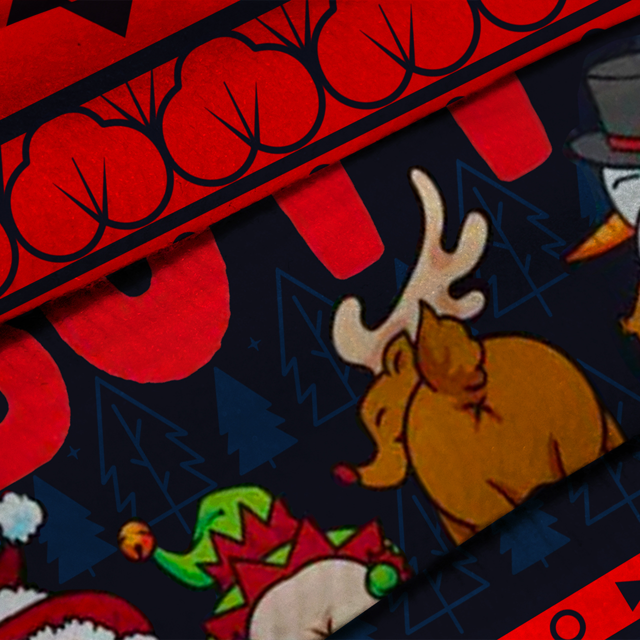 We Wish You Nothing Butt Ugly Knit Sweatshirt