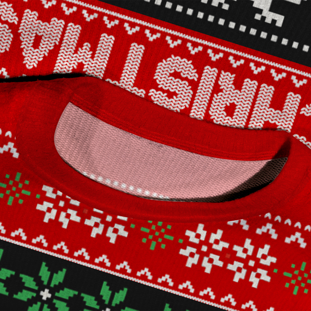 Howdy Santa Ugly Knit Sweatshirt