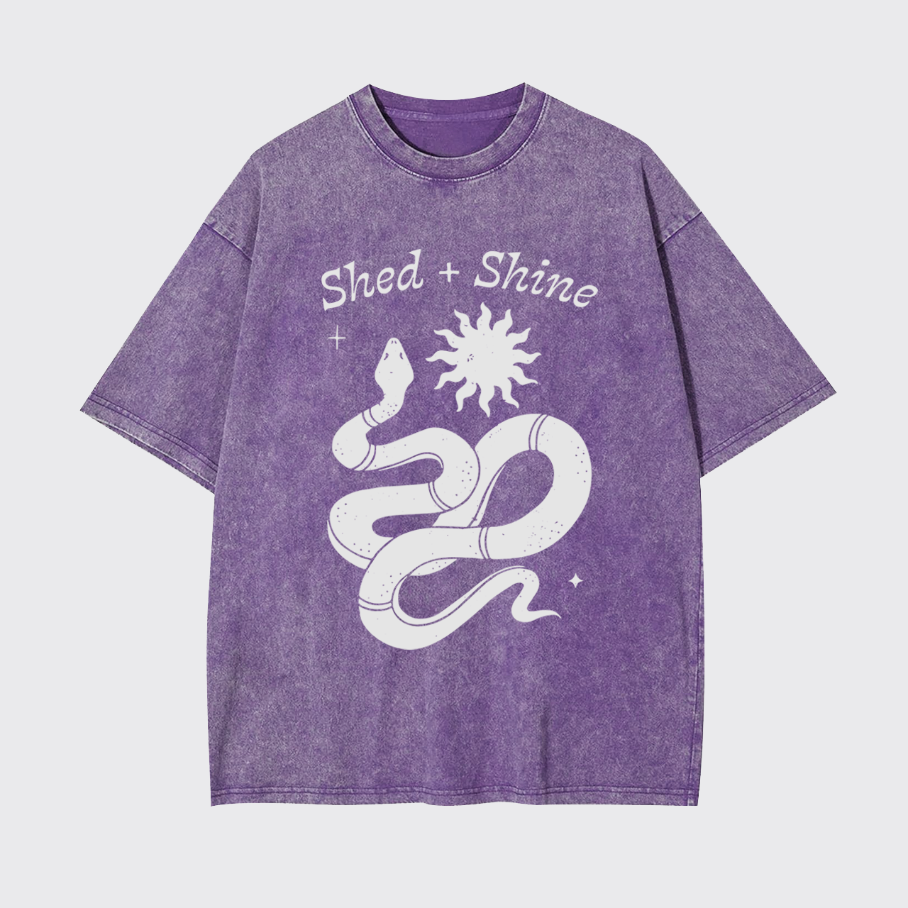 Snake Boho Garment-dye Tees