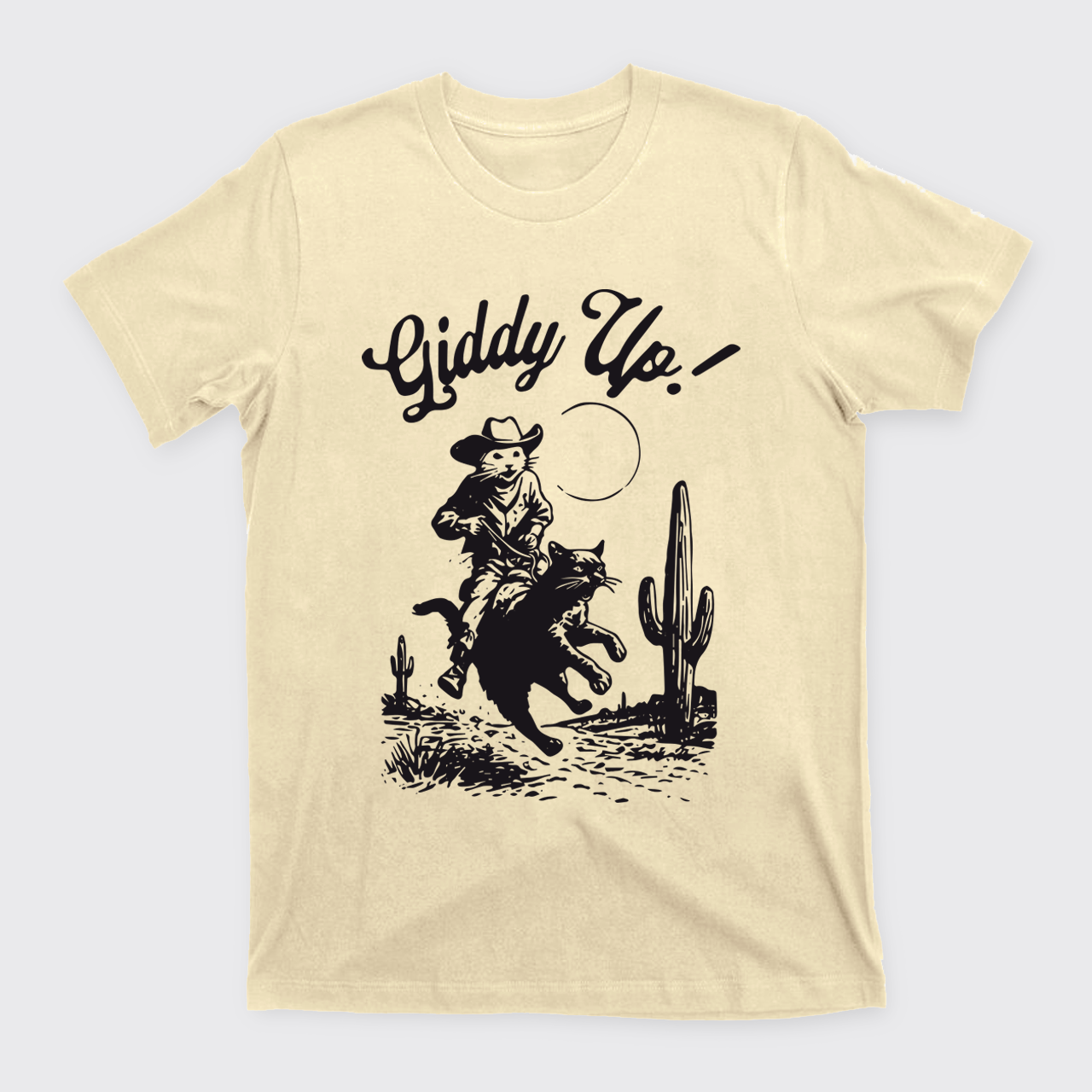 Giddy Up Funny Cowboy Mouse T-Shirts