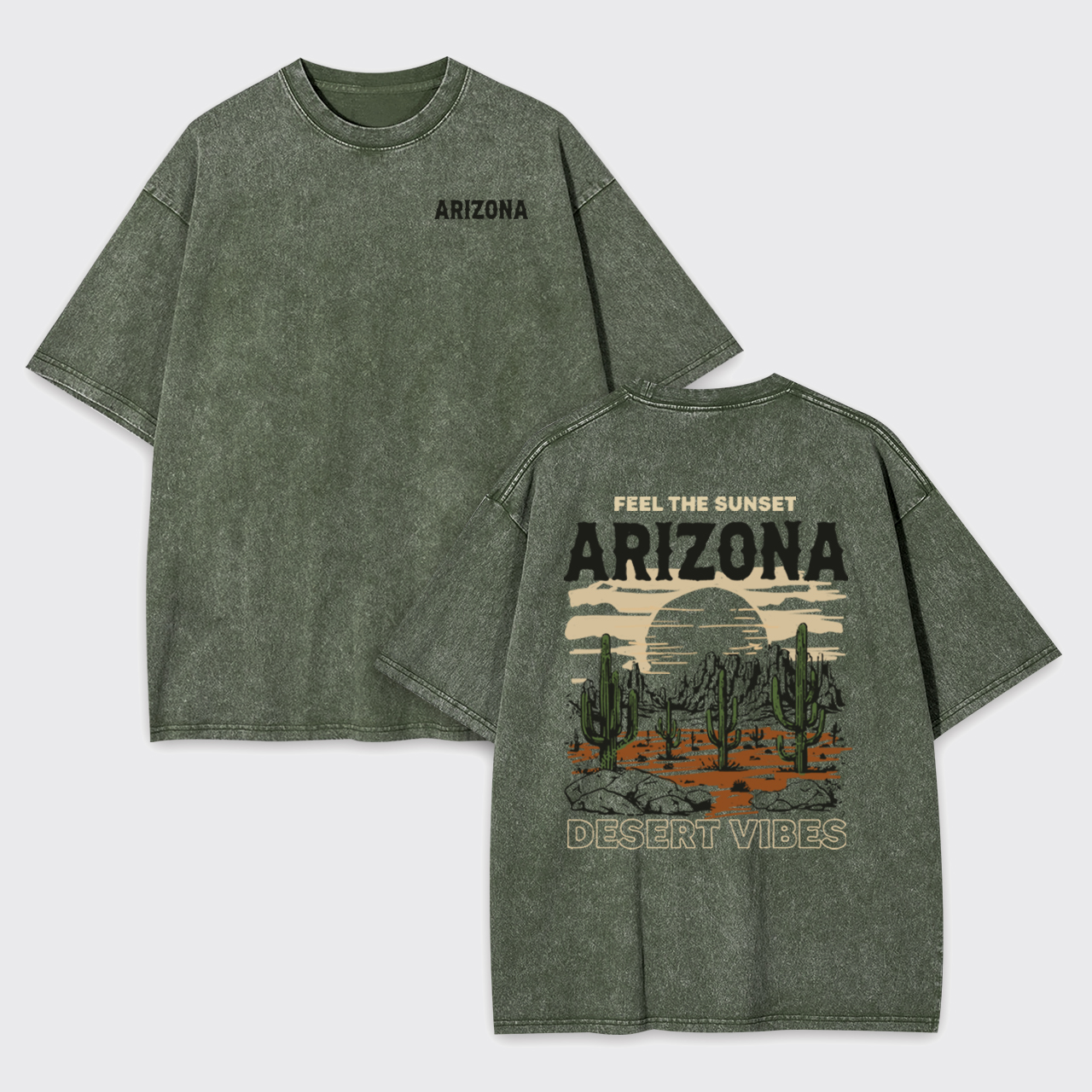 Feel the Sunset Arizona Garment-dye Tees